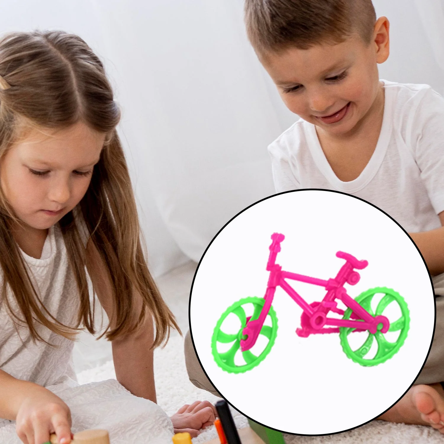 Friction Powered Baby Push & Go Toys Combo Set for Kids (Pack of 16) - Image 3