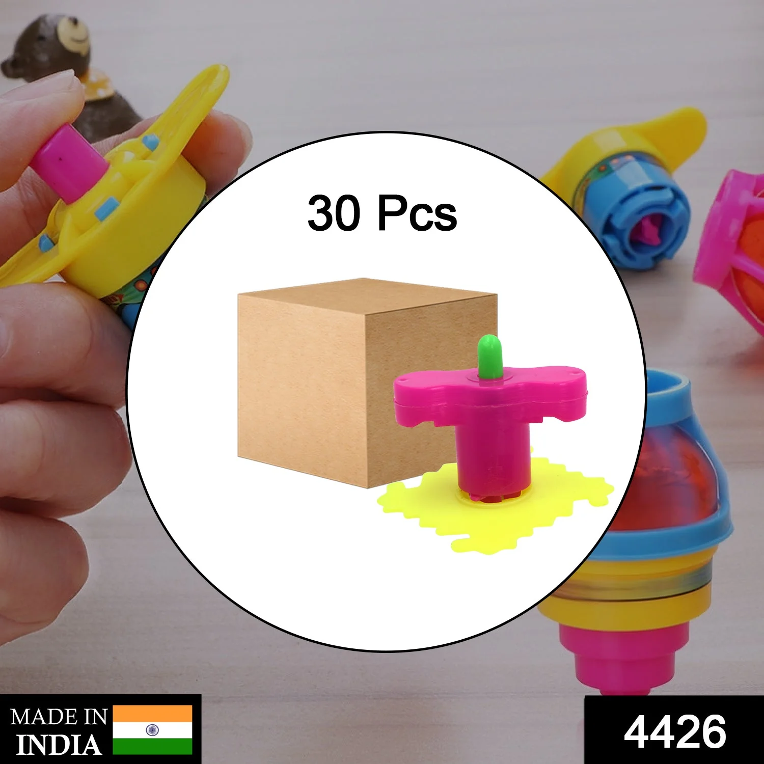 TOY SPINNER LAUNCHER FOR KIDS (30PC) - Image 2