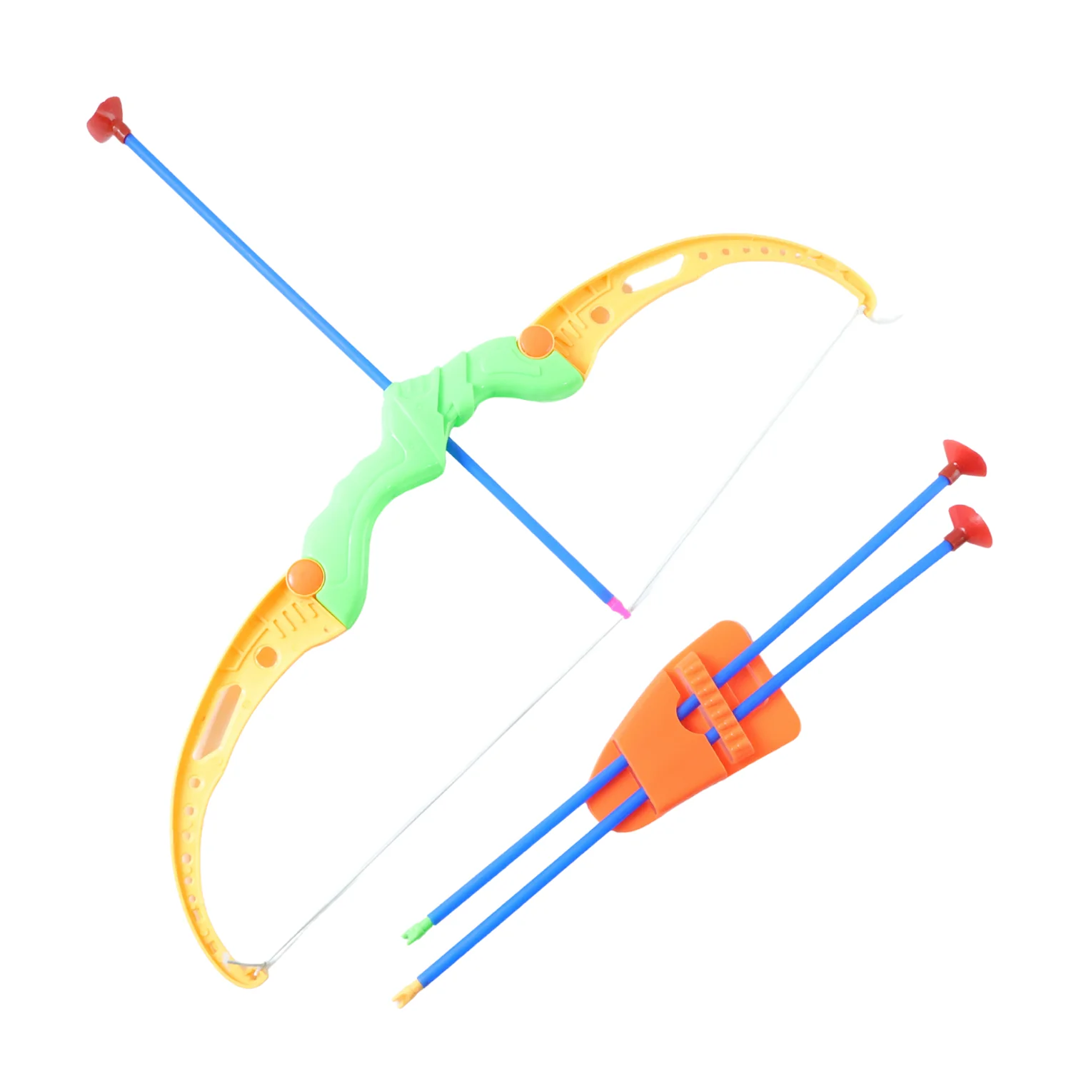 Plastic Archery Bow Arrow Toy Set with single knife and 3pc Arrow and Target Board - Image 4