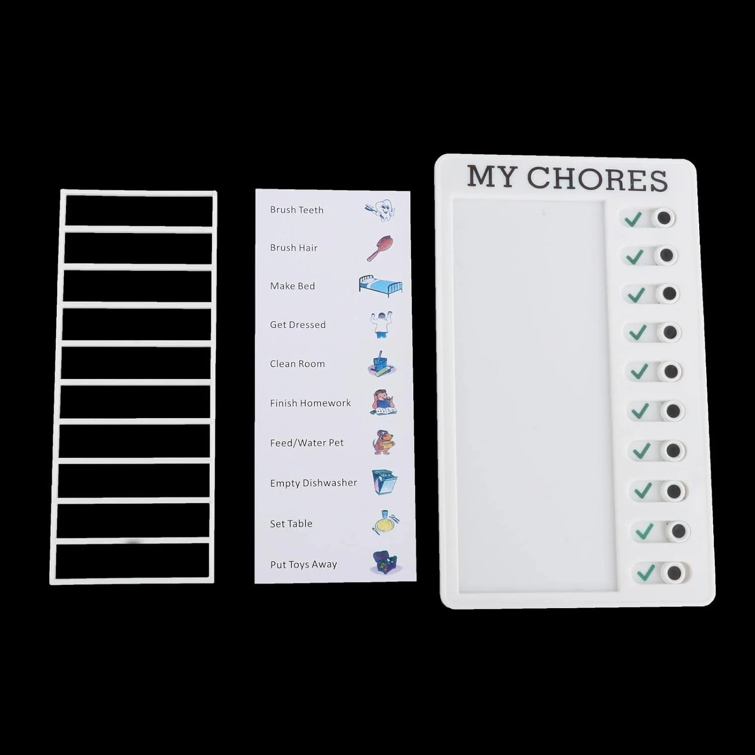 Portable Chores Note Board (20×12 cm, Mix Color) - Image 9