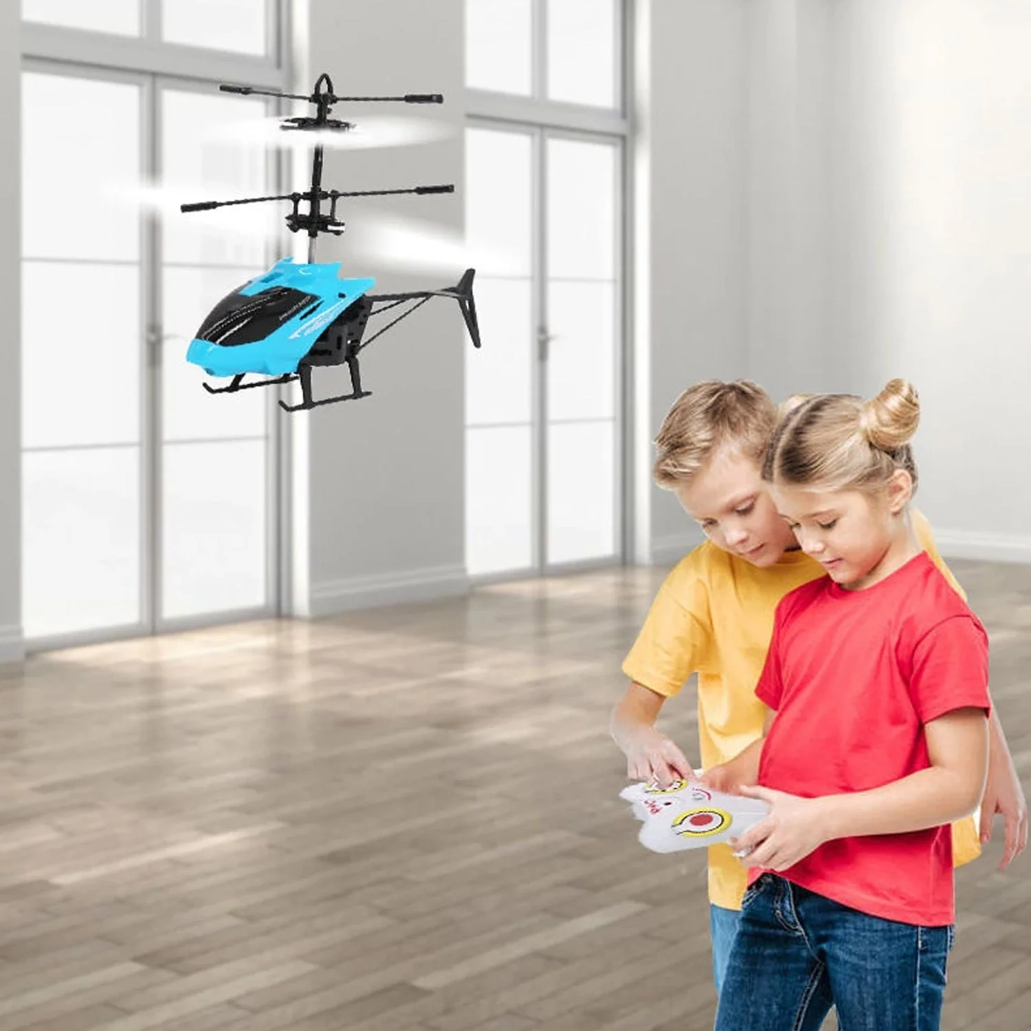 Remote Control Helicopter USB Chargeable Cable for Boy and Girl Children (Pack of 1) - Image 17