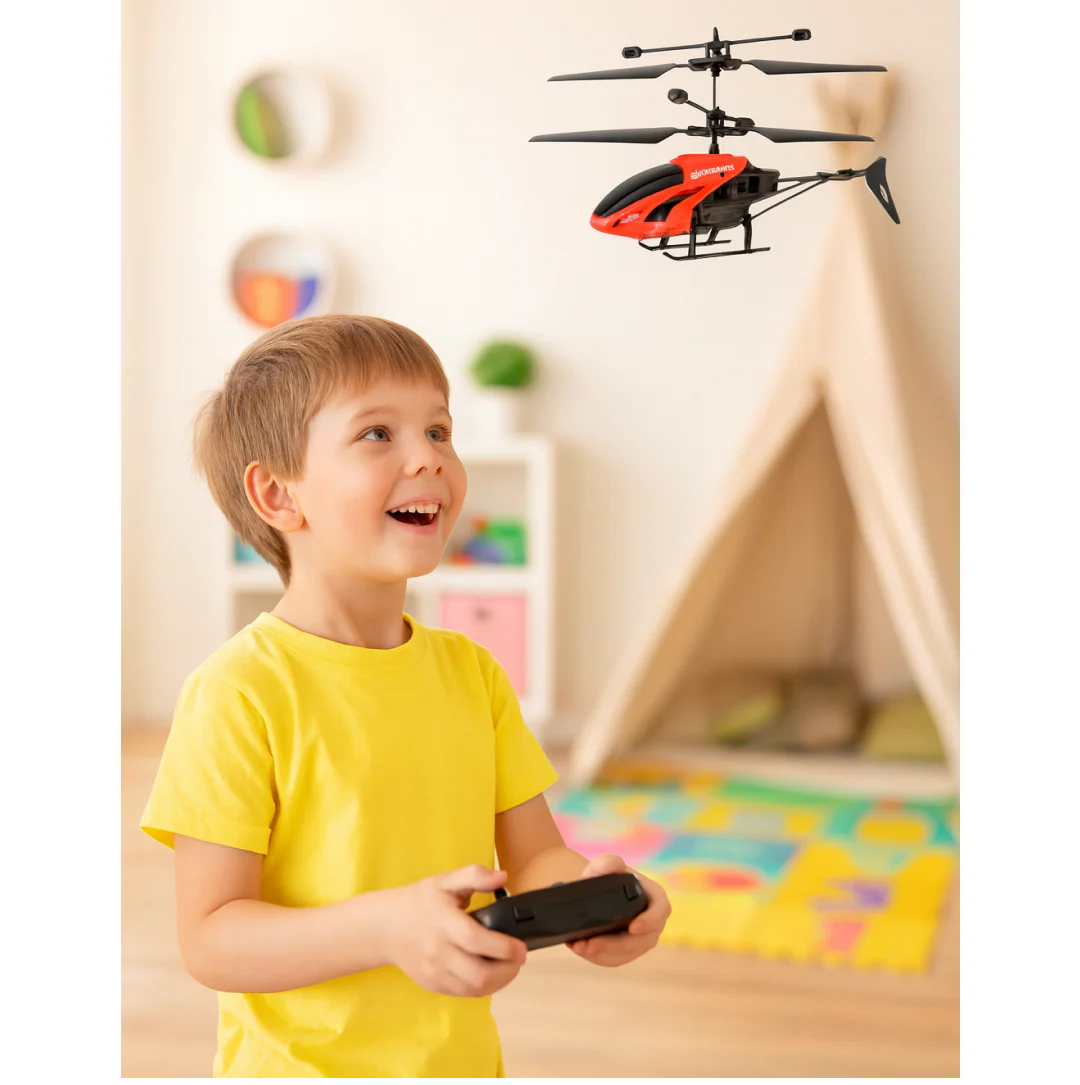 Remote Control Helicopter USB Chargeable Cable for Boy and Girl Children (Pack of 1) - Image 5