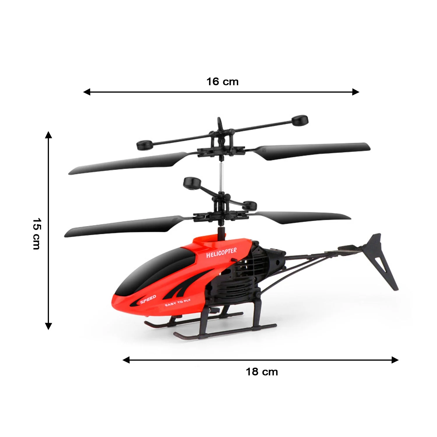 Remote Control Helicopter USB Chargeable Cable for Boy and Girl Children (Pack of 1) - Image 8