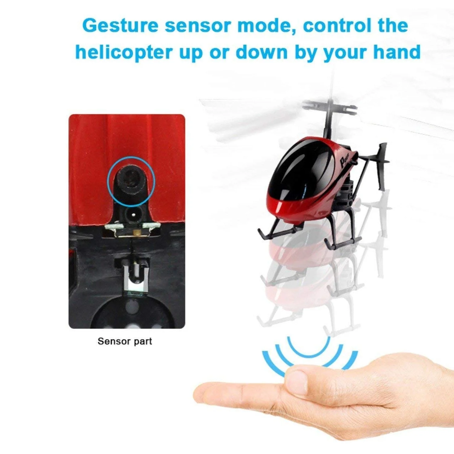 Remote Control Helicopter USB Chargeable Cable for Boy and Girl Children (Pack of 1) - Image 9