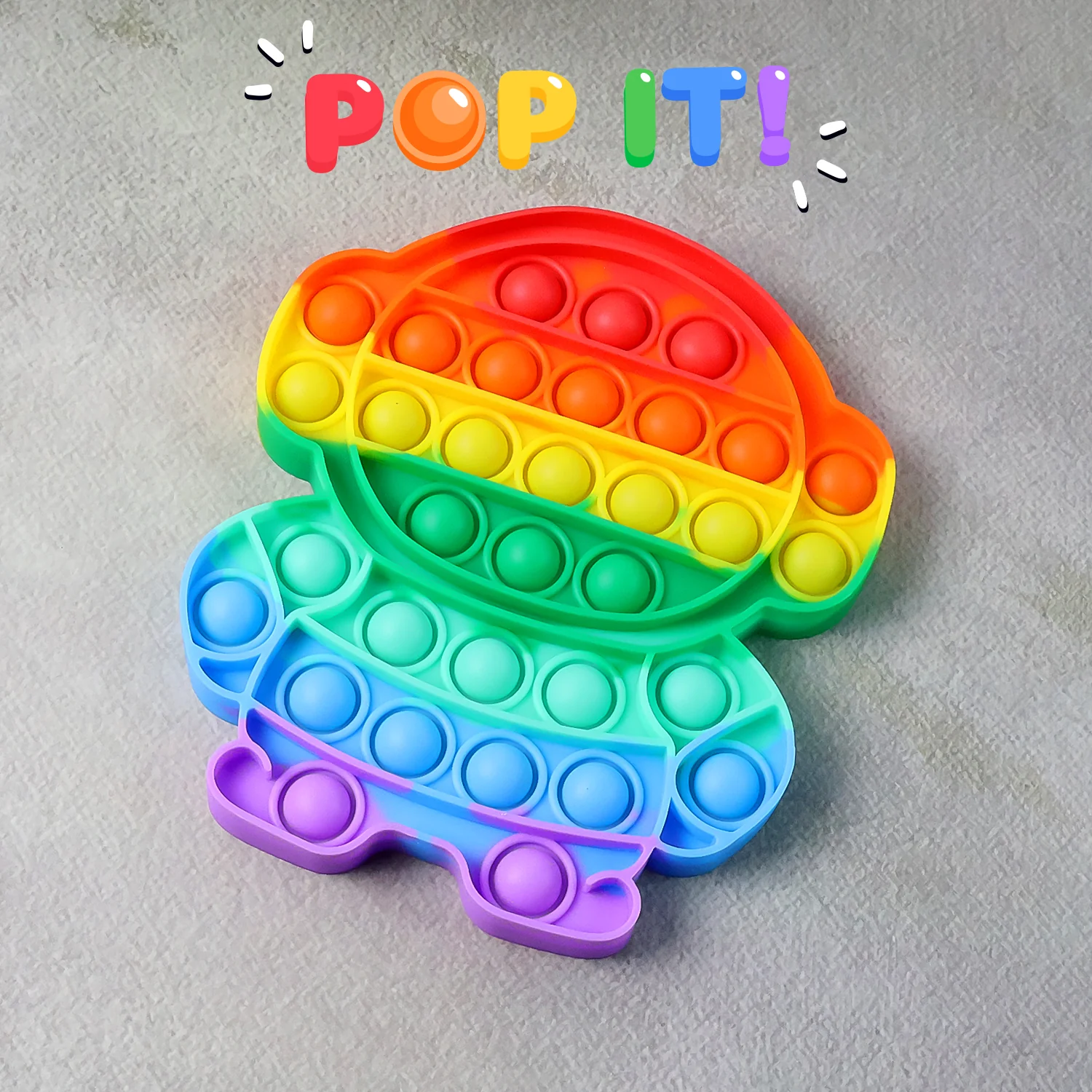 Premium Astronaut Silicone Pop It Fidget Toy (1 Pc) - Image 7