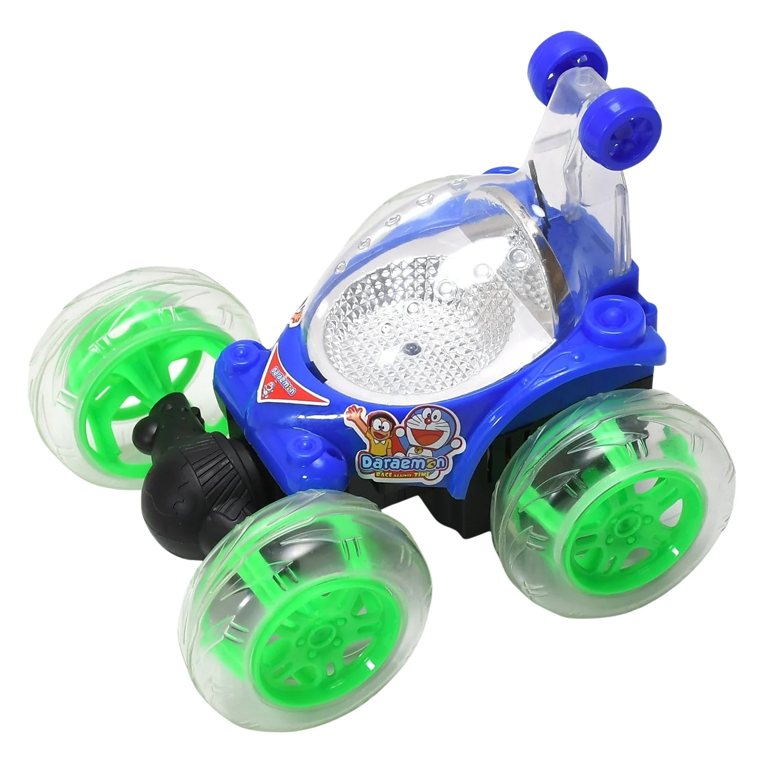 Rechargeable 360° Stunt Remote Control Car with 3D Lights & Music for Kids - Image 5