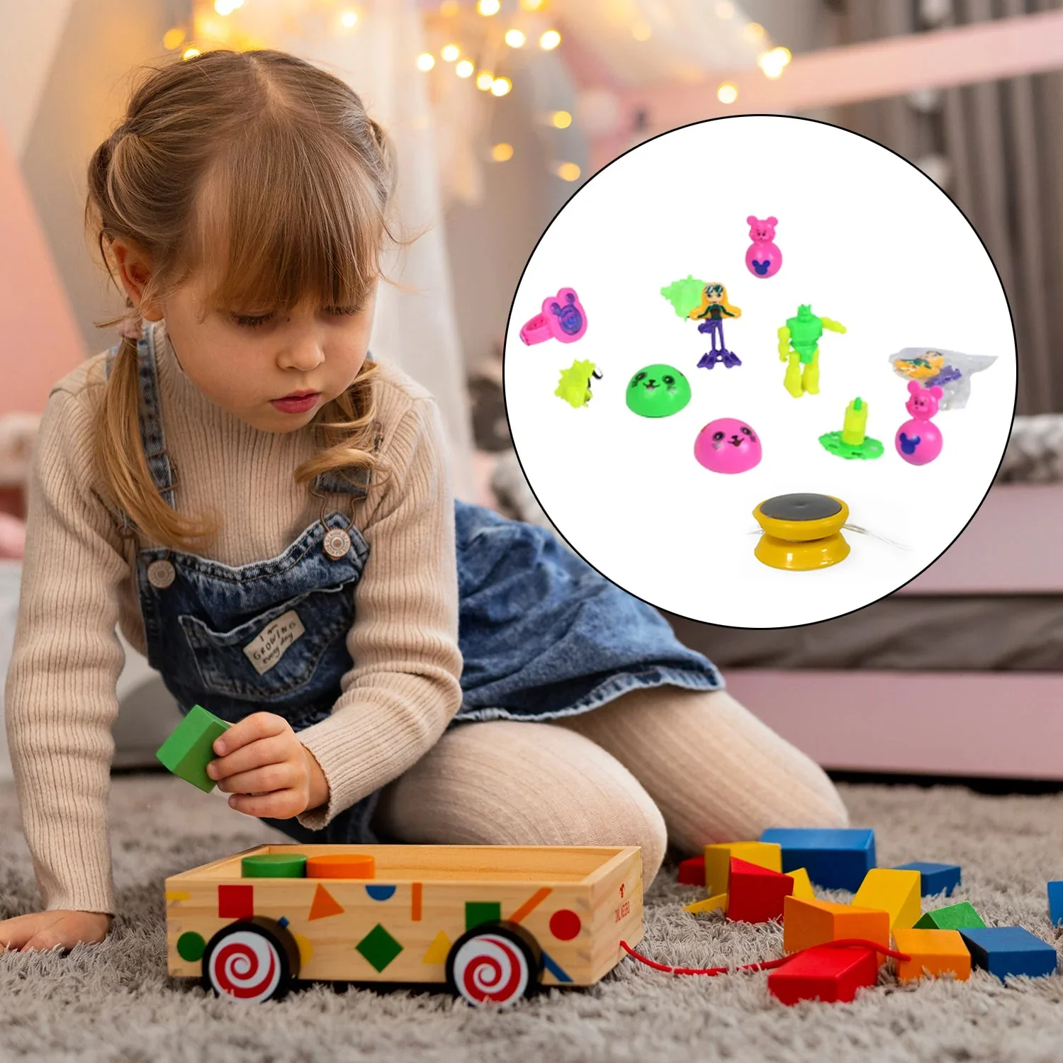 12pc Mix All New Toy And Plastic Pouch Mix All Types Playing Toy For Kids - Image 8