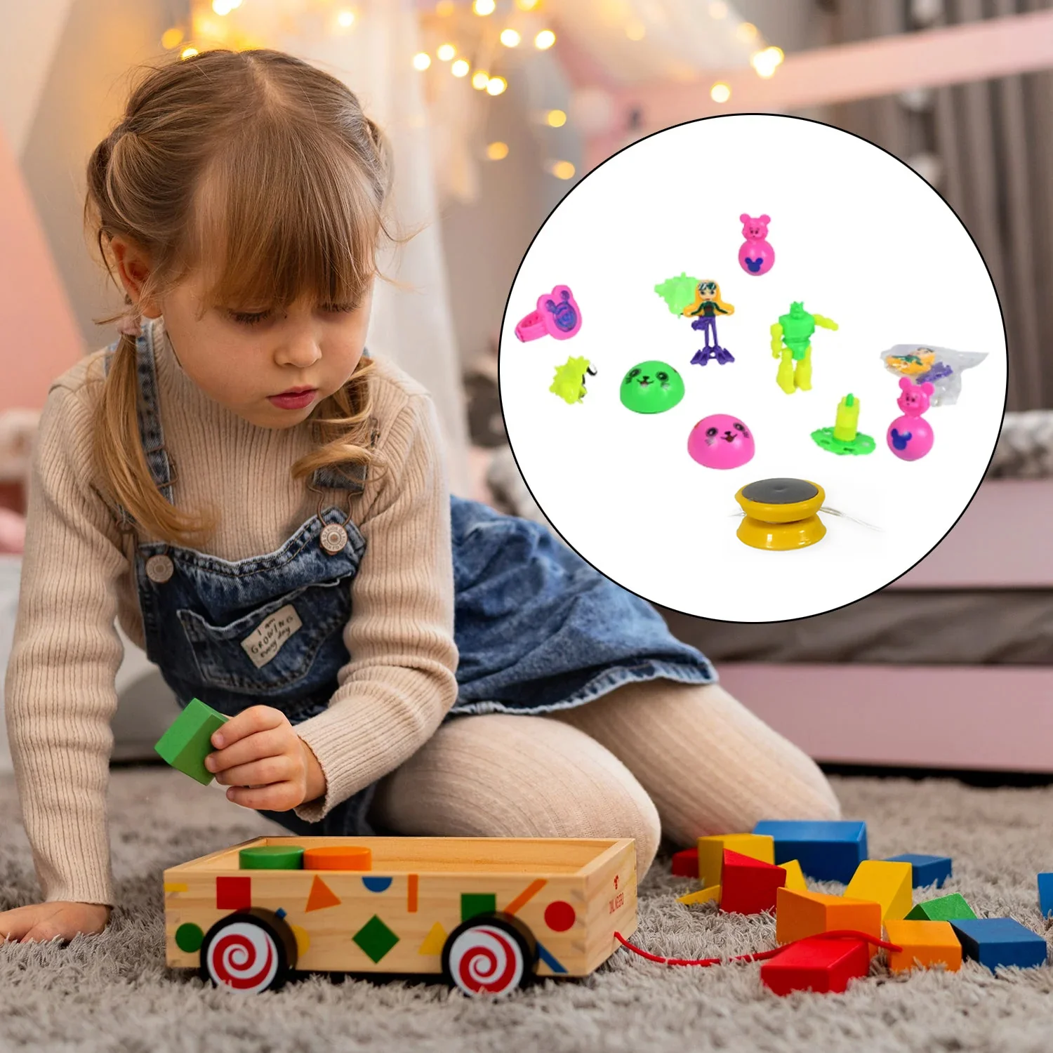 20pc Mix All New Toy Plastic Commander Container , Mix All Types Playing Toy For Kids - Image 9