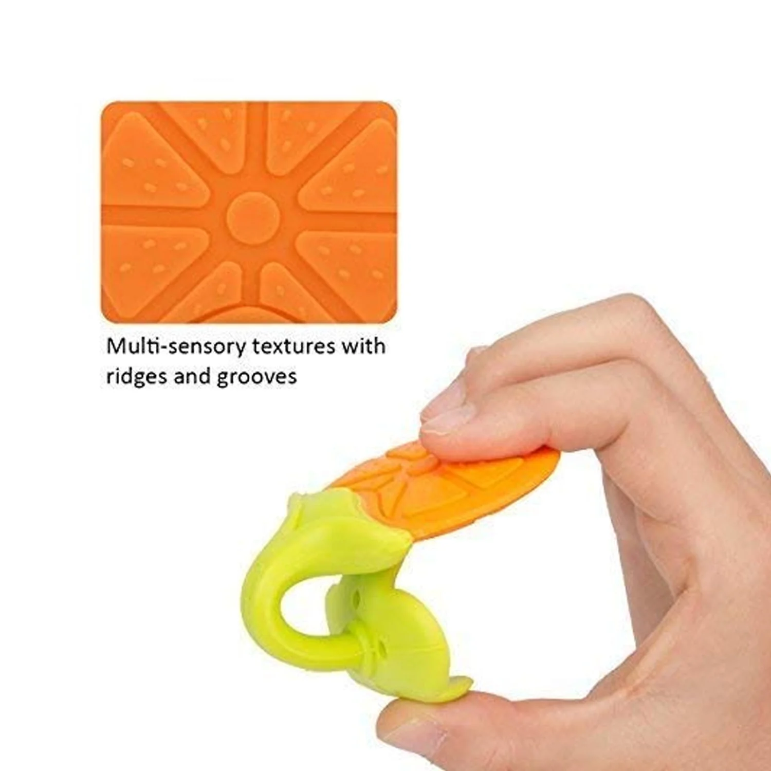 Silicone Fruit Teether Toy for Babies & Toddlers - Image 8