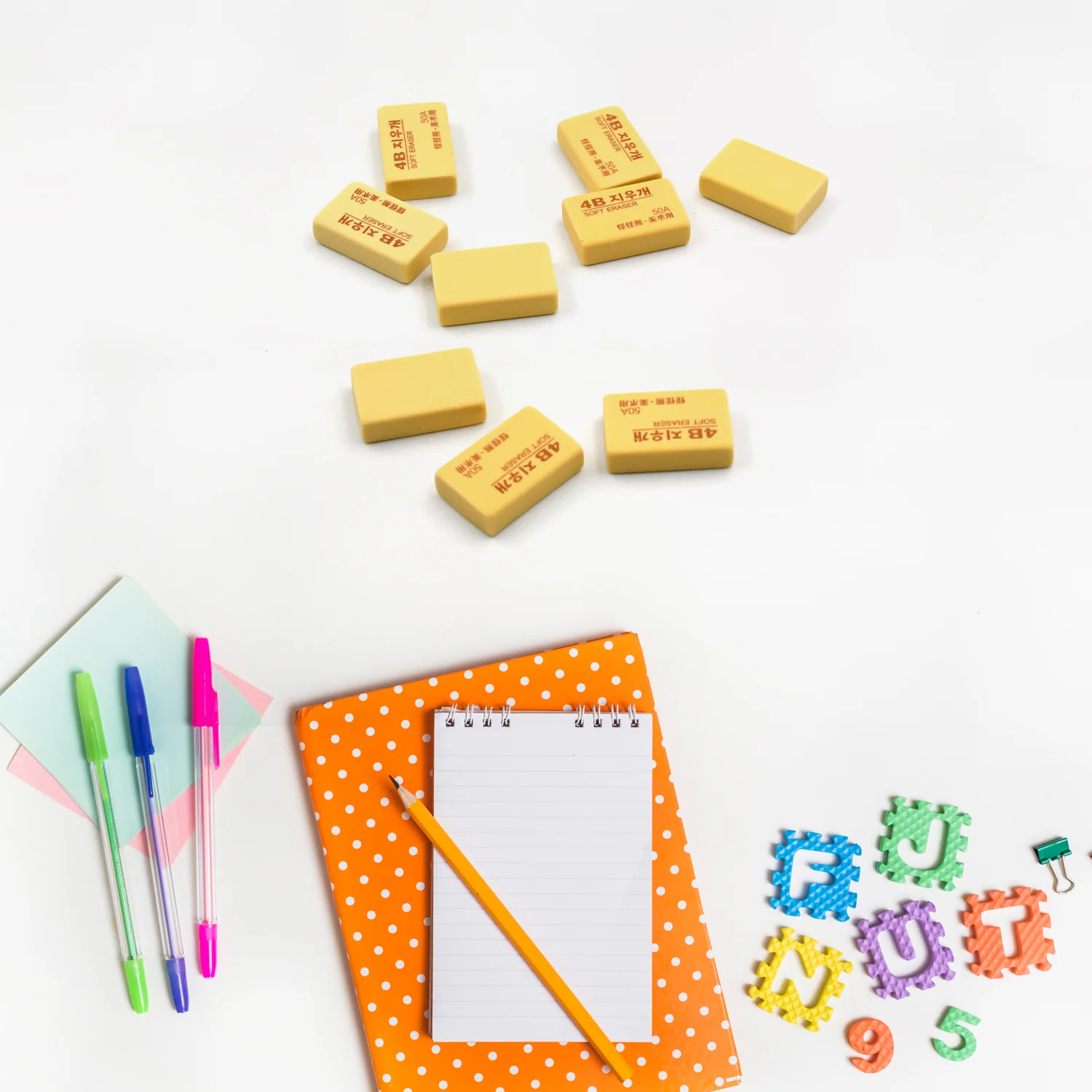 Pencil Eraser Professional 4B Drawing Eraser Art Soft Eraser for (60 Pc Pack) - Image 3