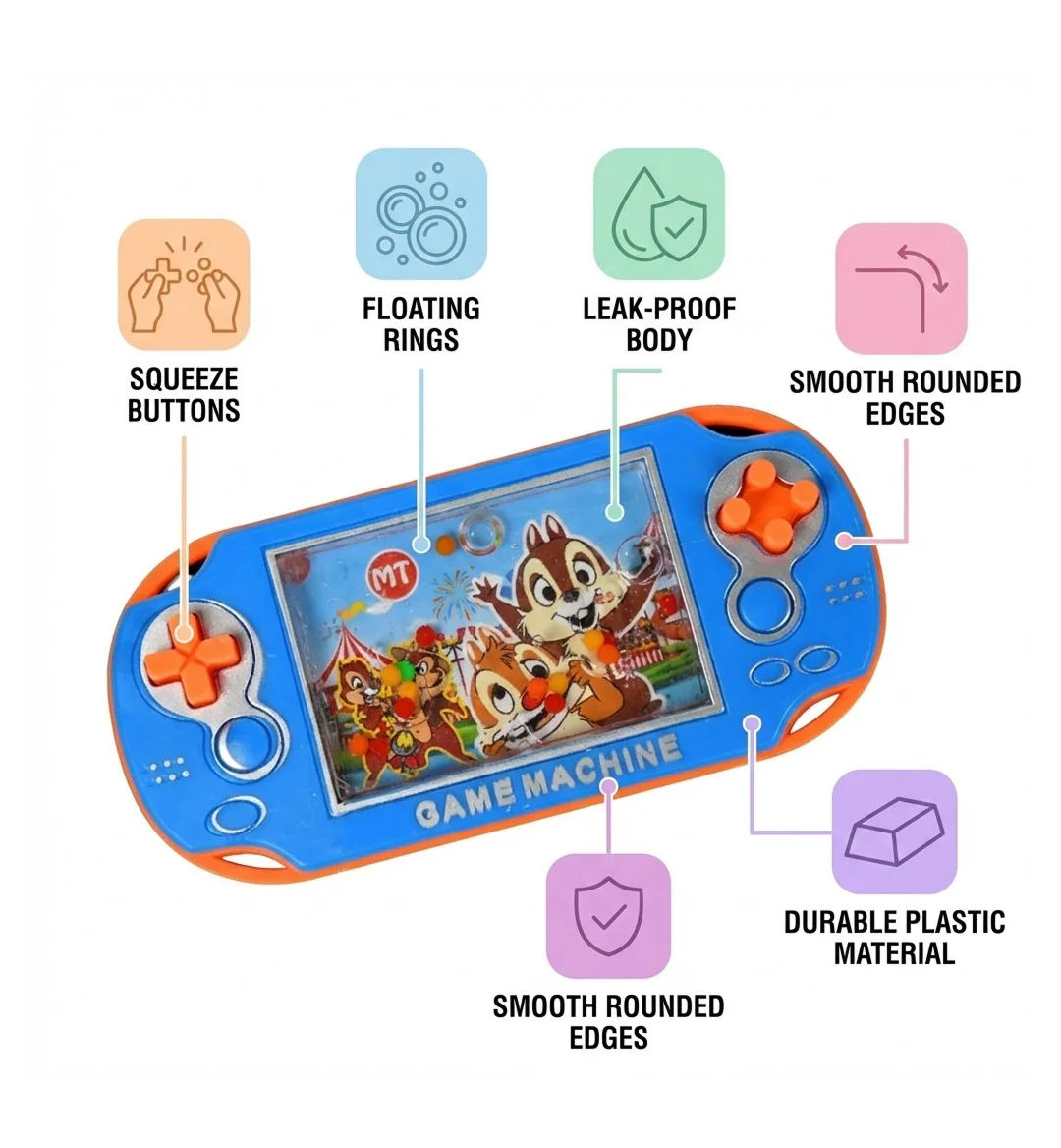 Children Handheld Water Games Toy Squeeze Game Machine Educational Toy Kids Fun Toy - Image 6