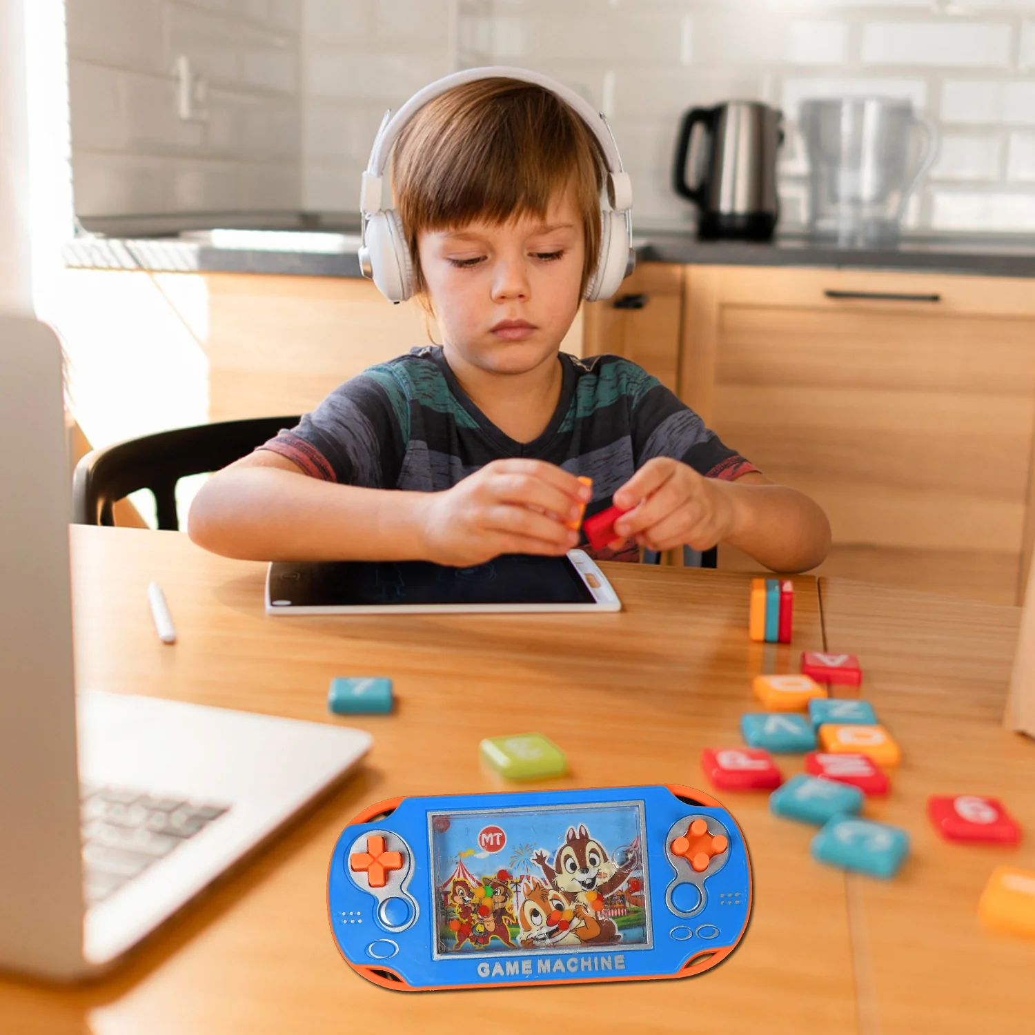 Children Handheld Water Games Toy Squeeze Game Machine Educational Toy Kids Fun Toy - Image 9