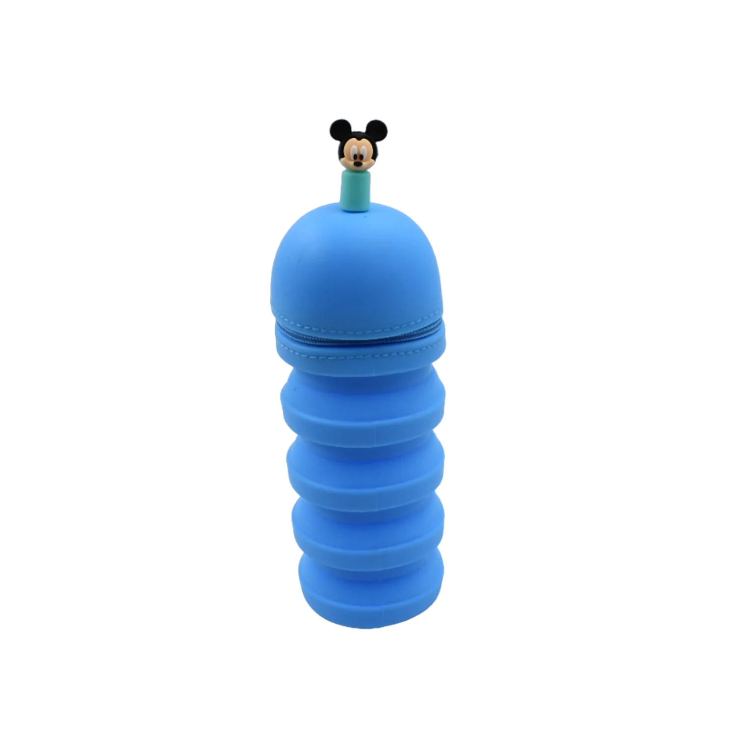 Silicone Telescopic Pencil Case – Large Capacity Zipper Case for School & Office - Image 4