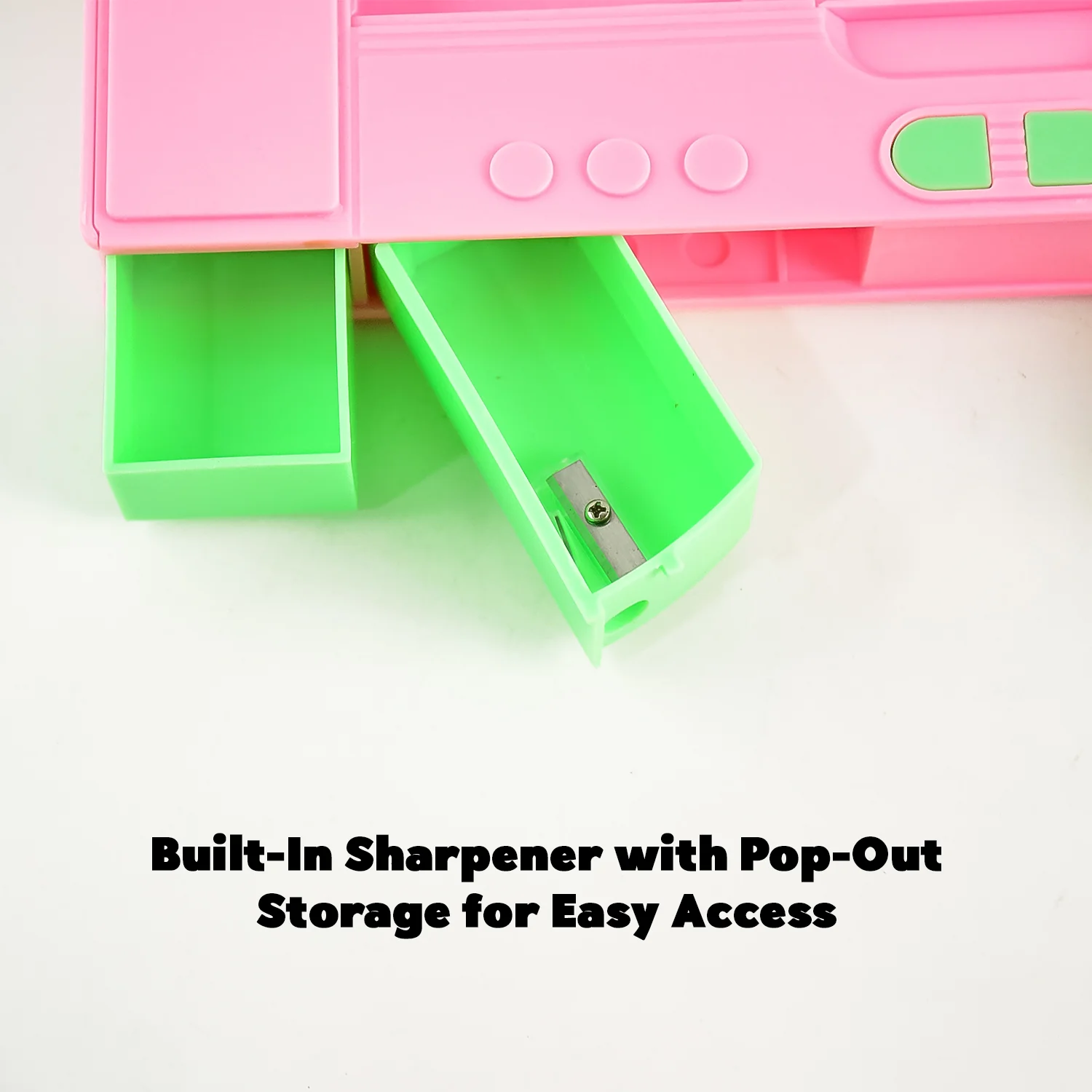 Multi Purpose Gadget Jumbo Pencil Box Compass - Image 4