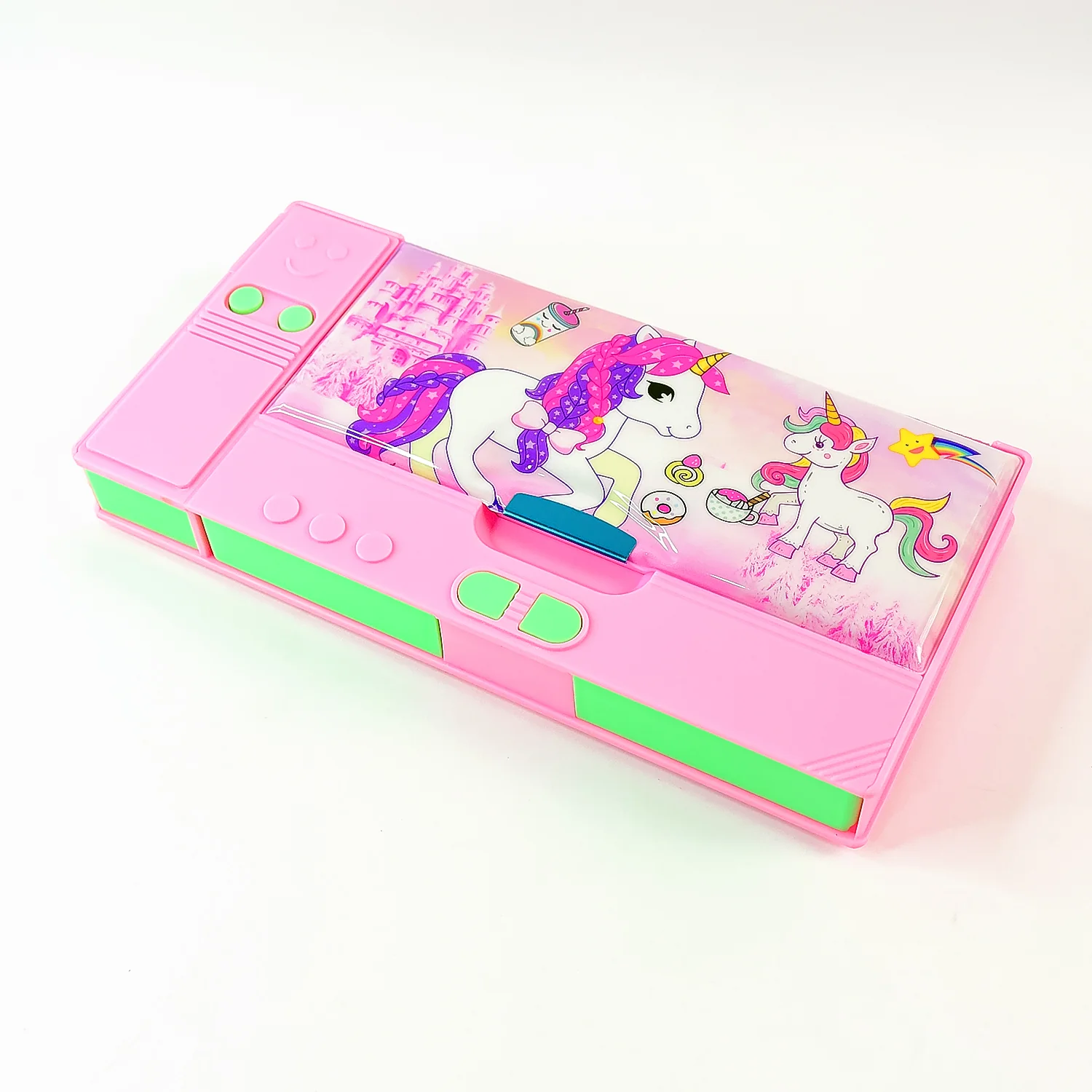 Multi Purpose Gadget Jumbo Pencil Box Compass - Image 5