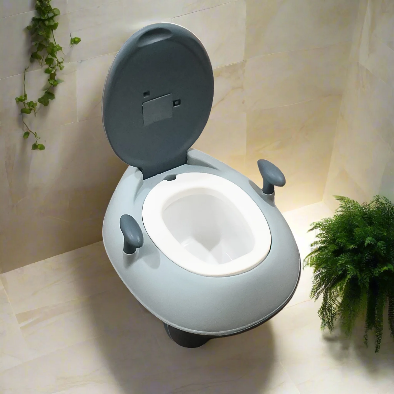 BABY PORTABLE LIGHTING & MUSIC BABY POTTY SEAT  CHAIR FOR  POTTY SEAT FOR 1+ YEAR CHILD - Image 3