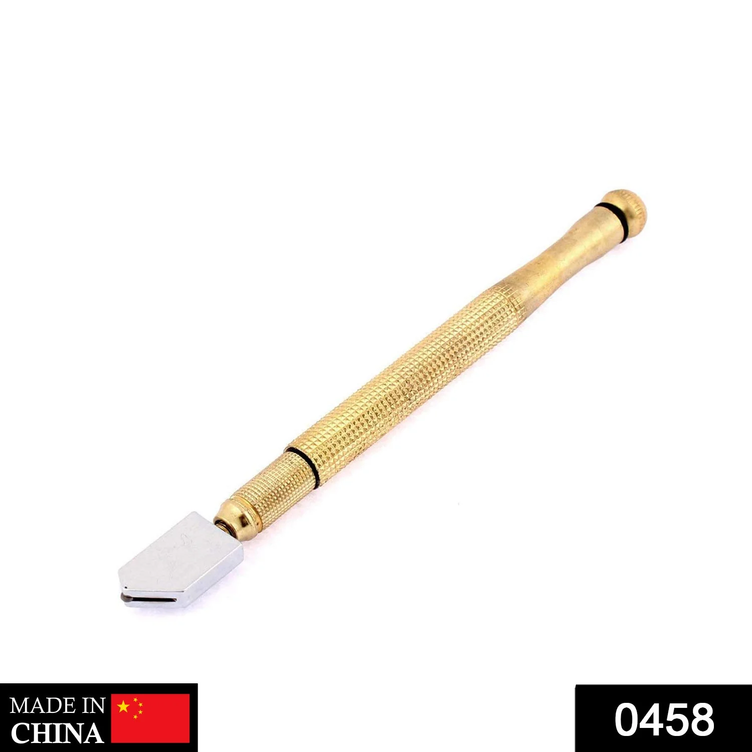 Metal Glass Cutter, Gold - Image 2
