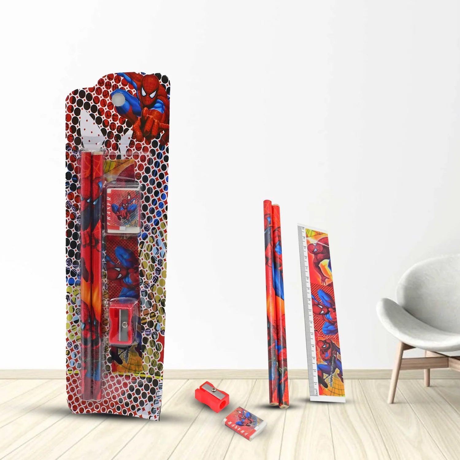 Cartoon Wooden Pencil Set for Kids (Mix Color / 1 Set) - Image 7