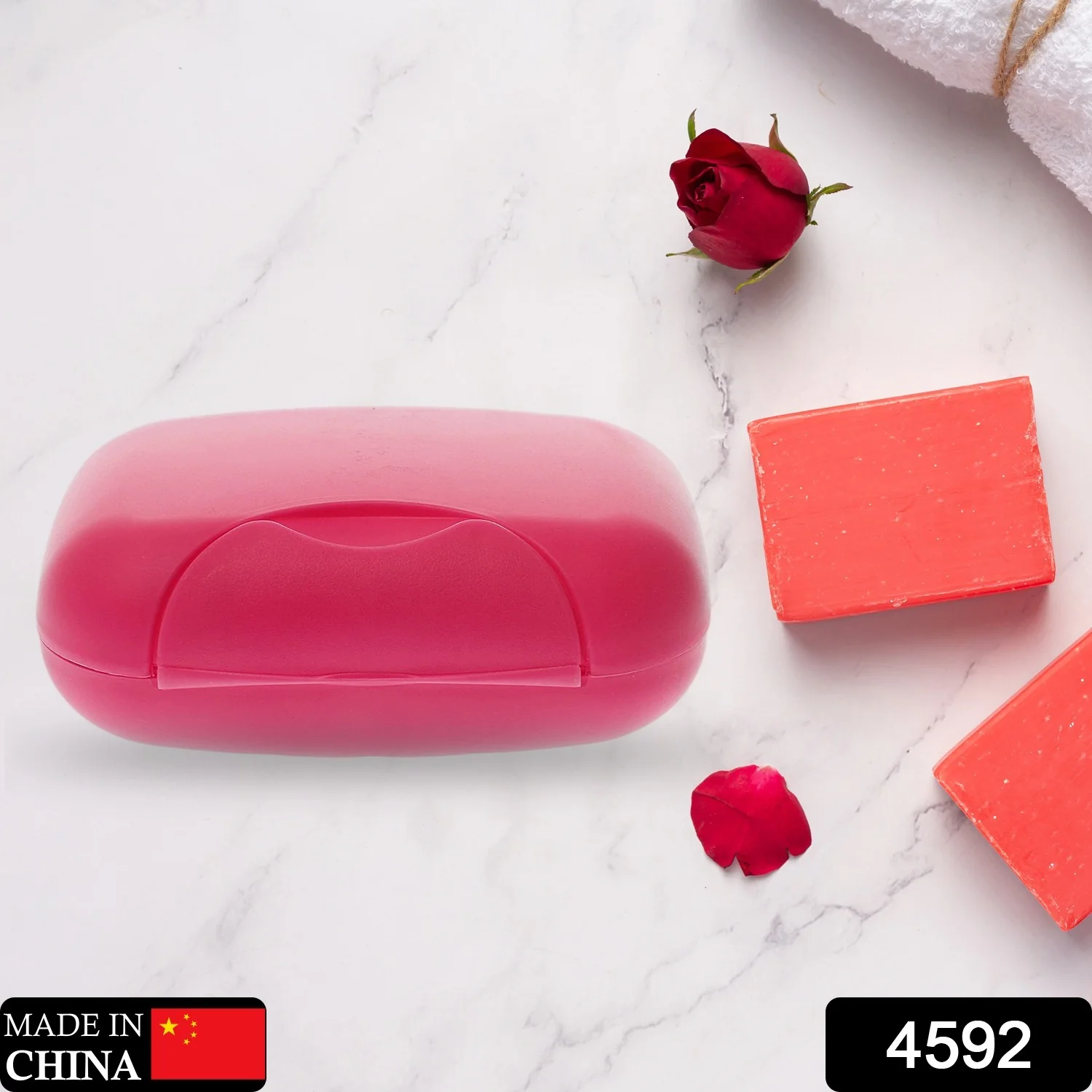 Travel Soap Box with Cover – Waterproof, Leakproof ,Sabudani (1 Pc) - Image 2