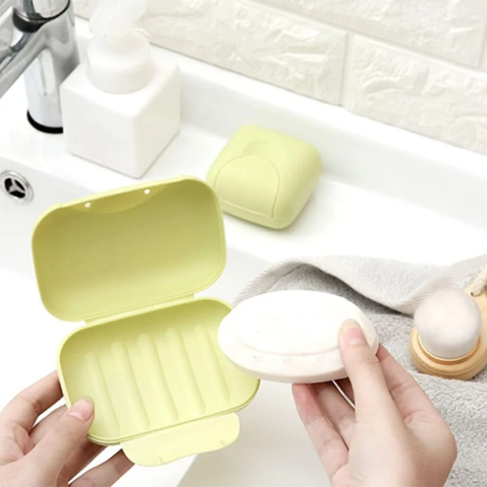 Travel Soap Box with Cover – Waterproof, Leakproof ,Sabudani (1 Pc) - Image 3