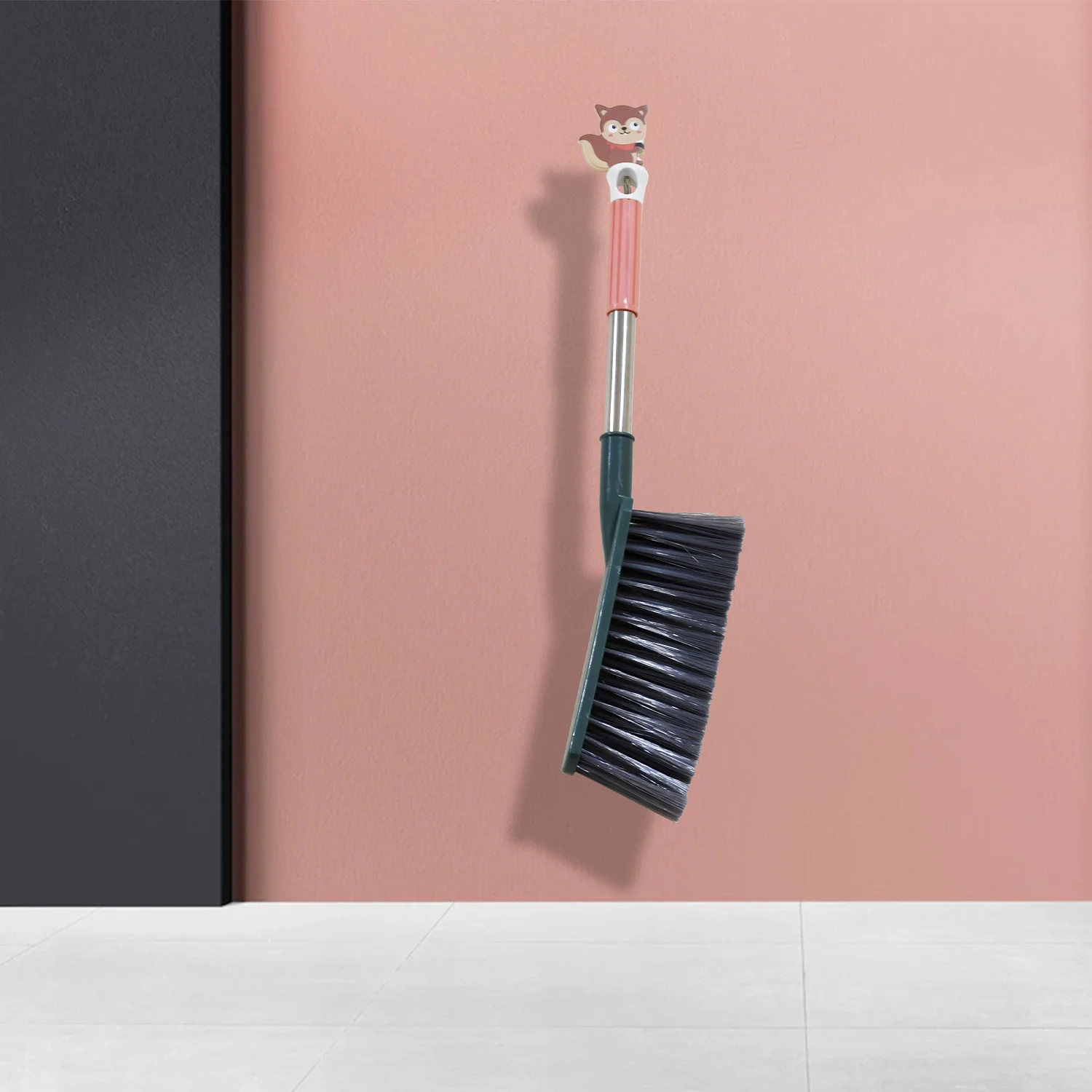 17 Inch Stainless Steel Sofa Cleaner Brush with Long Handle for Carpets & - Image 3