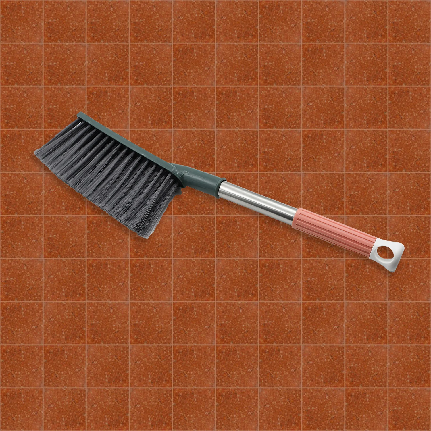 17 Inch Stainless Steel Sofa Cleaner Brush with Long Handle for Carpets & - Image 8