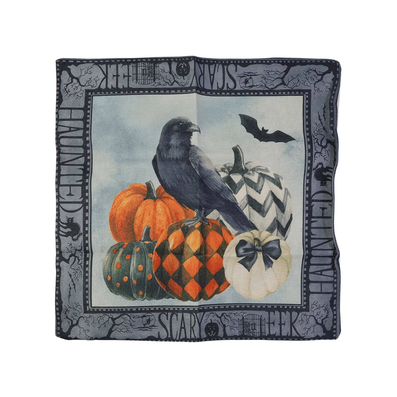 45x45 Cm Decorative Printed Cushion Pillow Cover with Zipper (1 Pc) - Image 5