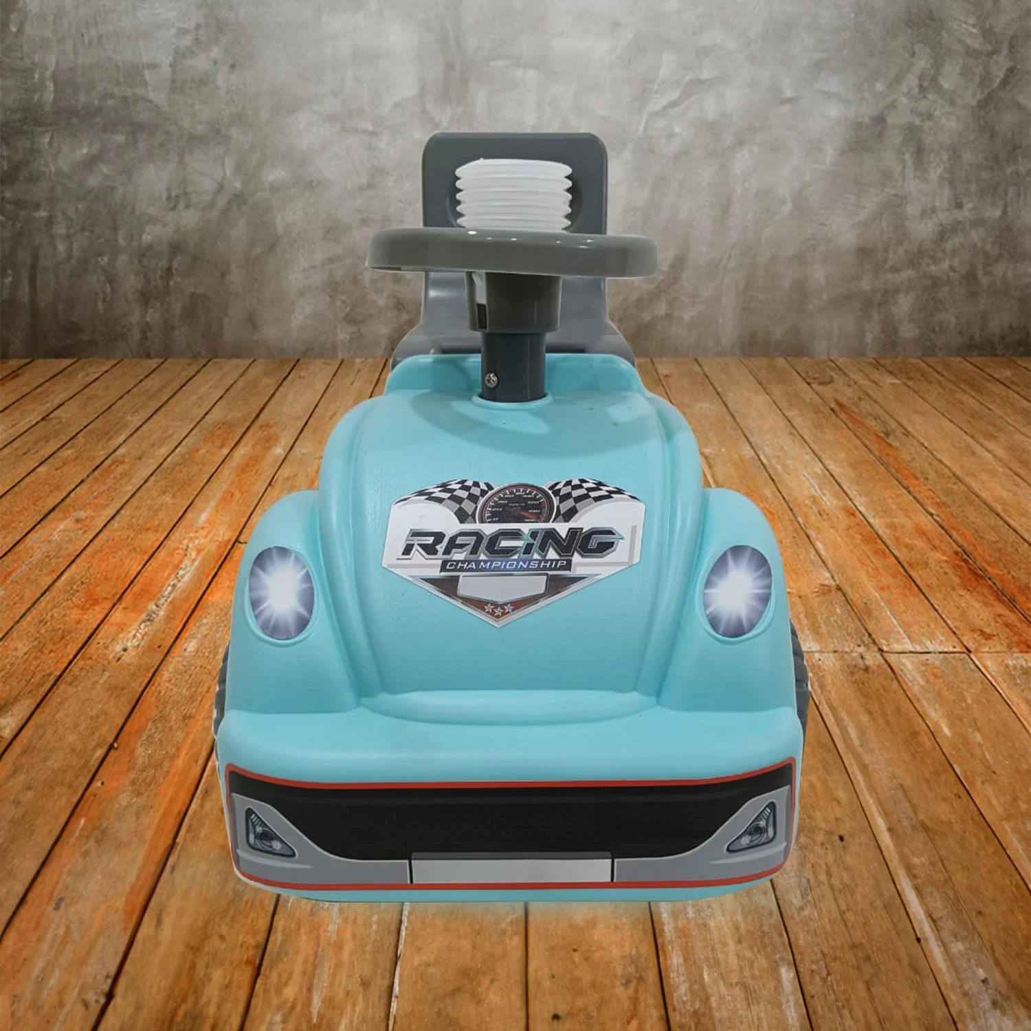 Kids City Ride-On Push Car – Backrest & Musical Horn for Toddlers (Boys & Girls) - Image 7