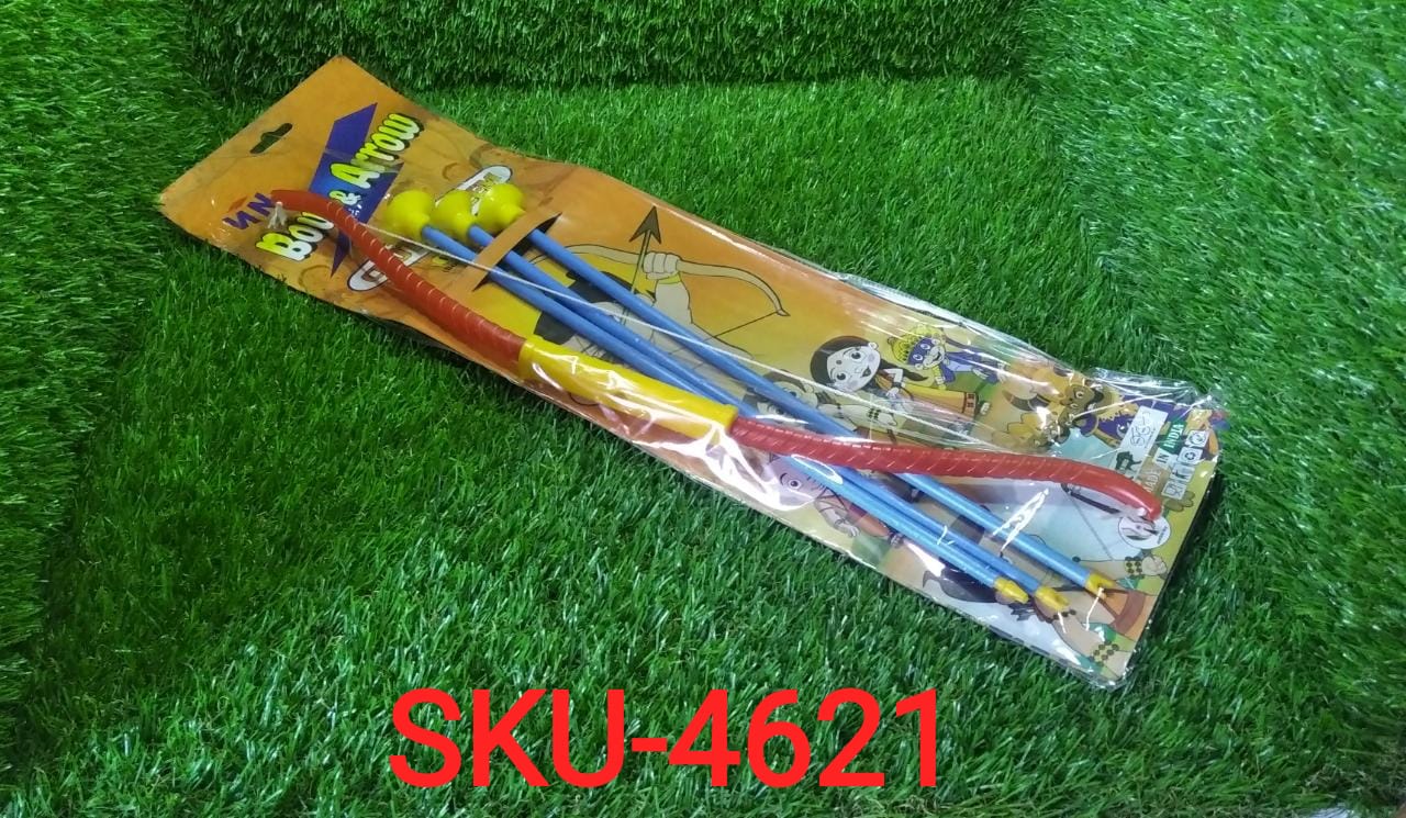 Kids Archery Sport Bow and Arrow Toy Set with Quiver to Hold Arrows - Image 7