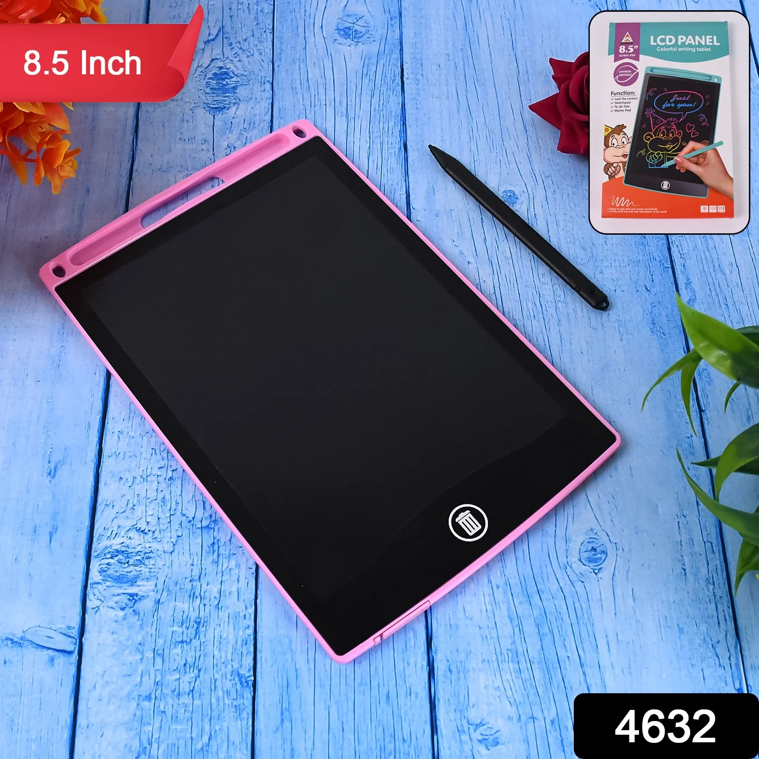Portable 8.5 Inch LCD Writing Tablet & Pen for Kids Use - Image 2