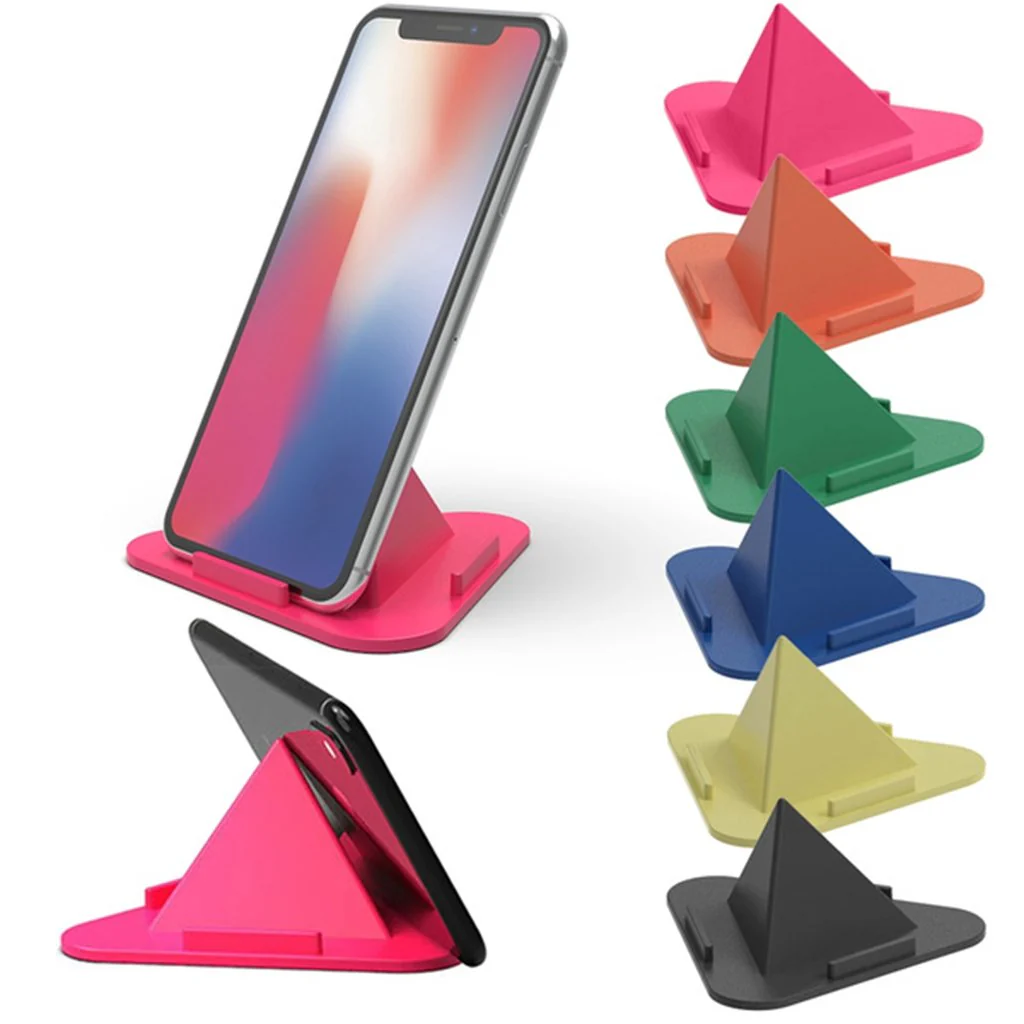 Universal Portable Three-Sided Pyramid Shape Mobile Holder Stand - Image 5