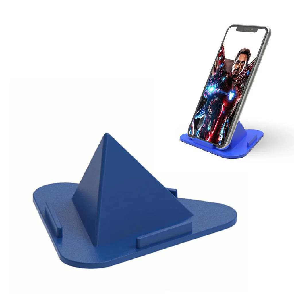 Universal Portable Three-Sided Pyramid Shape Mobile Holder Stand - Image 6