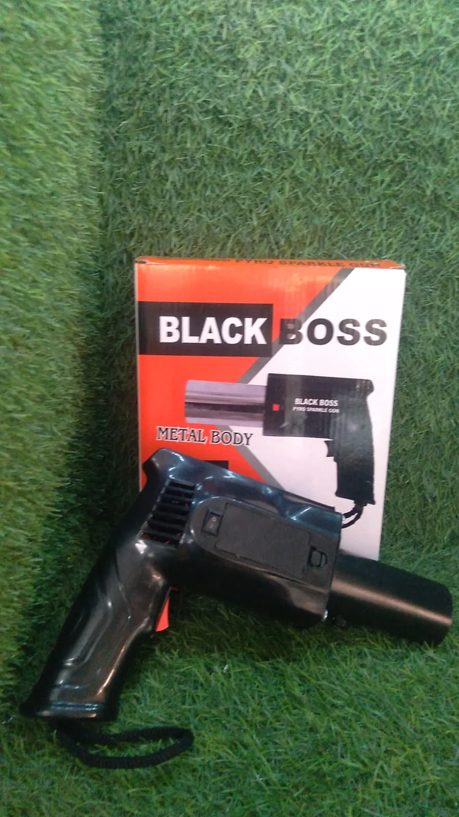 Handheld Metal Gun for Fun Party Celebrations - Image 8