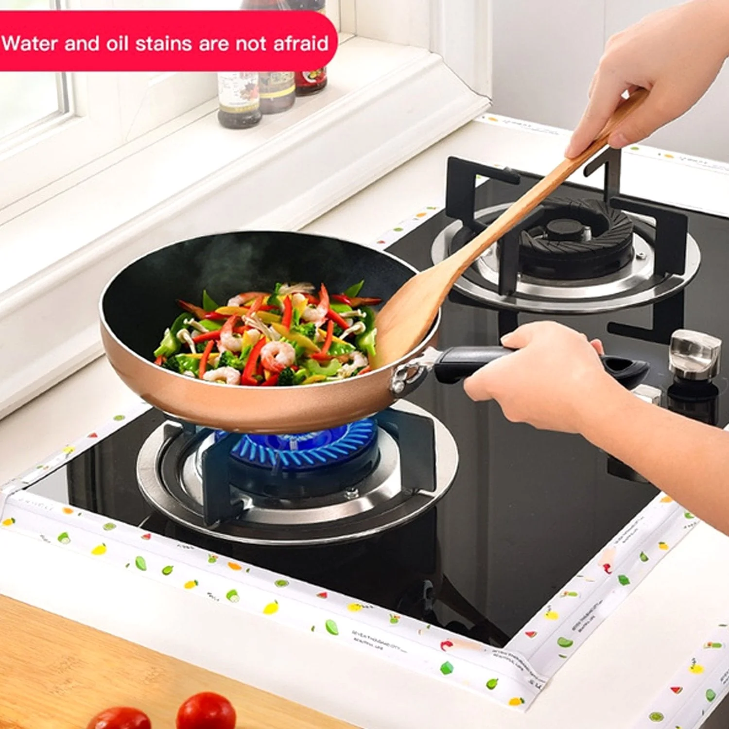 Kitchen Sink Platform Sticker Bathroom Corner Tape (2Meter Size) - Image 5