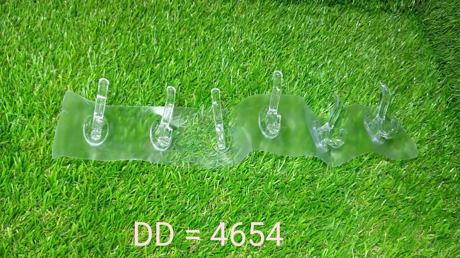 Adhesive Golden &  Transparent Heavy Duty Wall Hook - Image 8