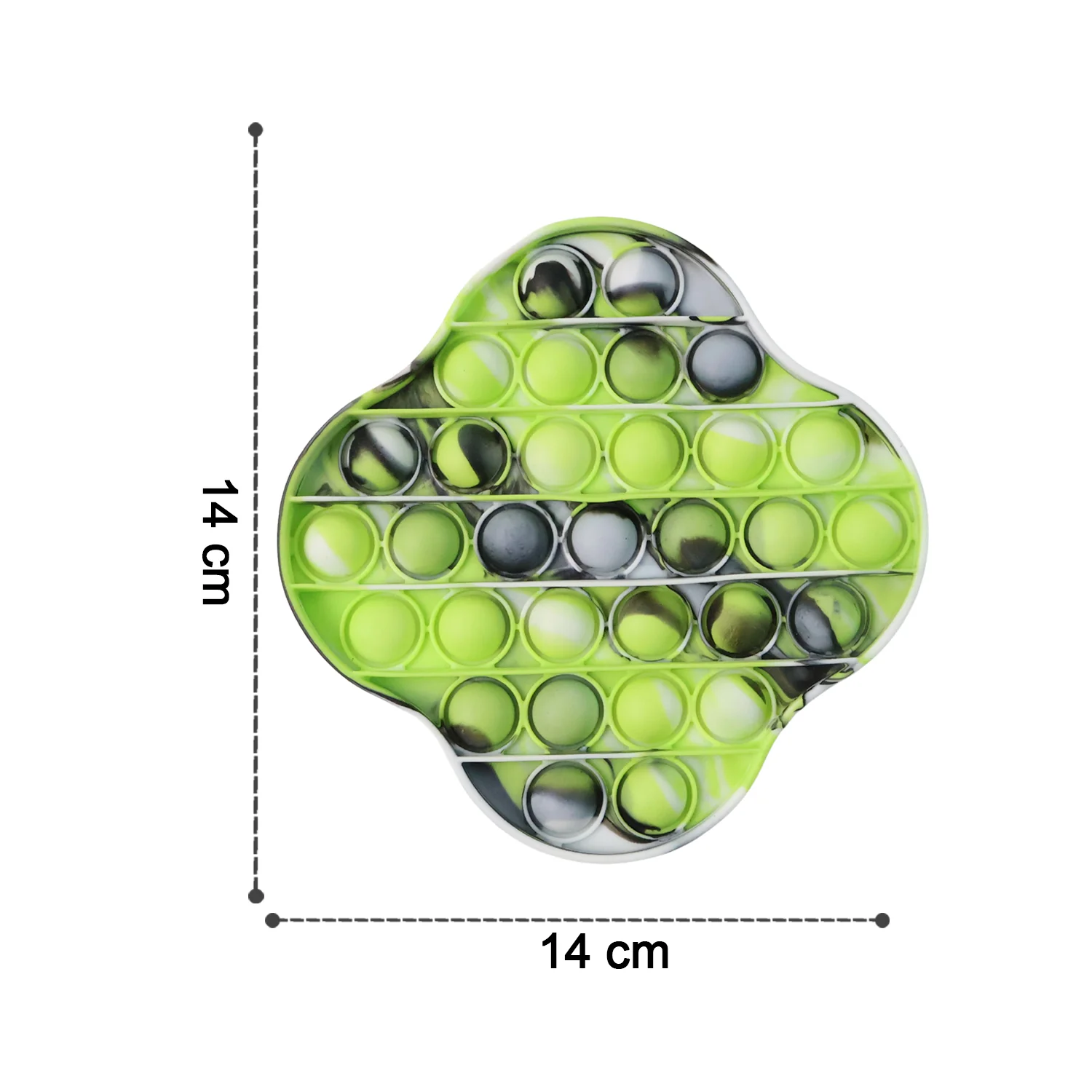 Premium Cloud Shape Silicone Pop It Fidget Toy (1 Pc) - Image 3