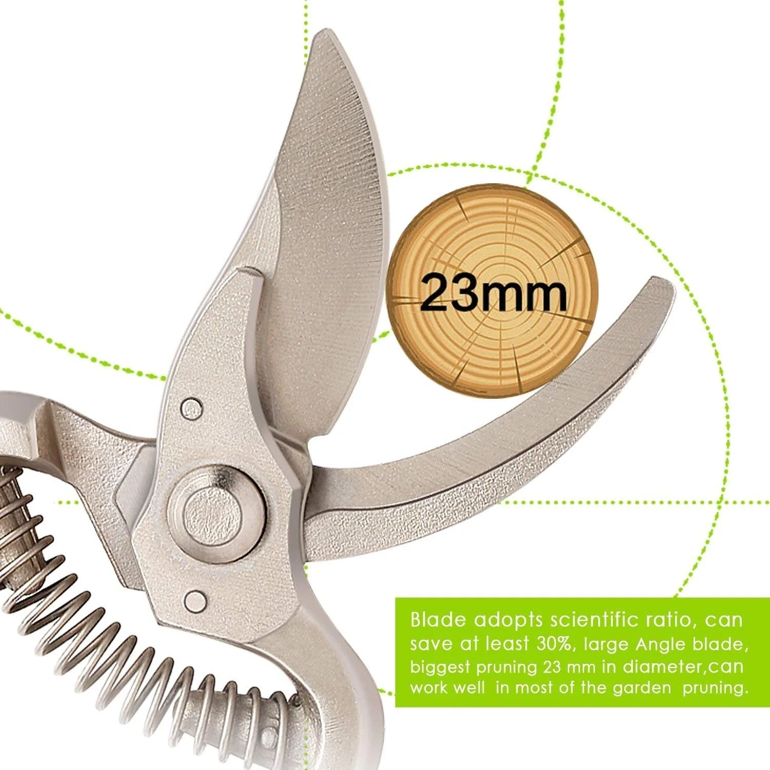 Garden Shears Pruners Scissor, flower cutter (8 inch) - Image 5
