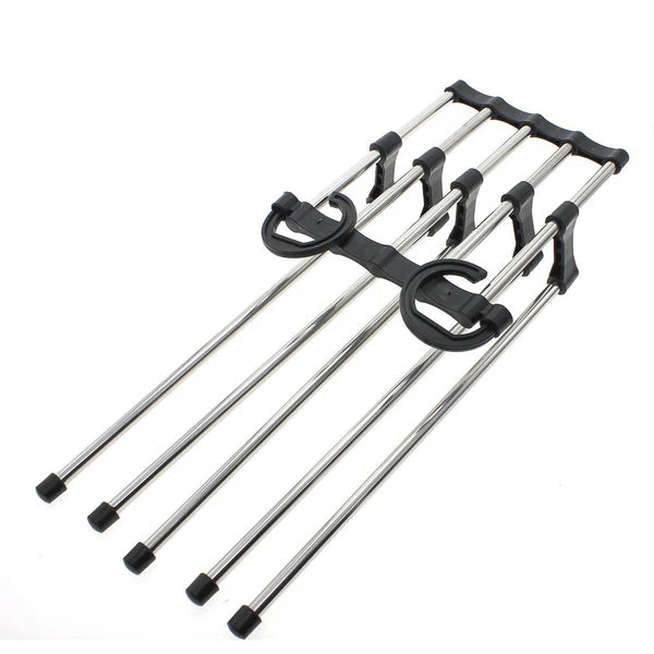 Adjustable Trouser Pants Hanger Organizer - Image 5
