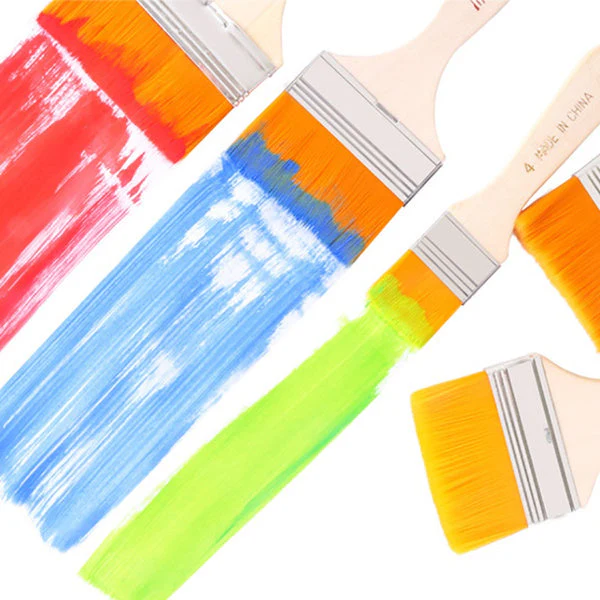 Artistic Flat Painting Brush - Set of 12 - Image 7