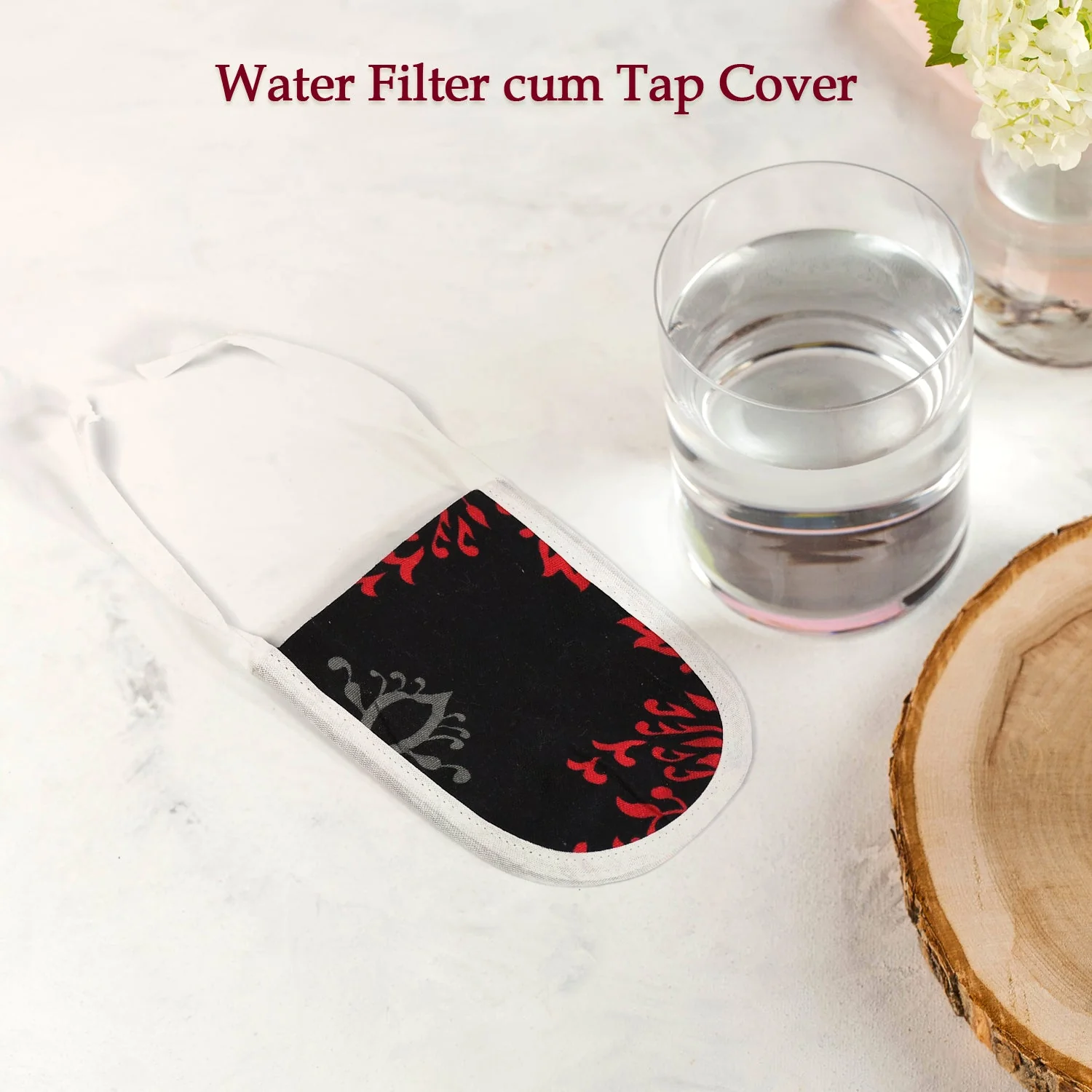 Reusable Cotton Water Filter Cover - Image 4
