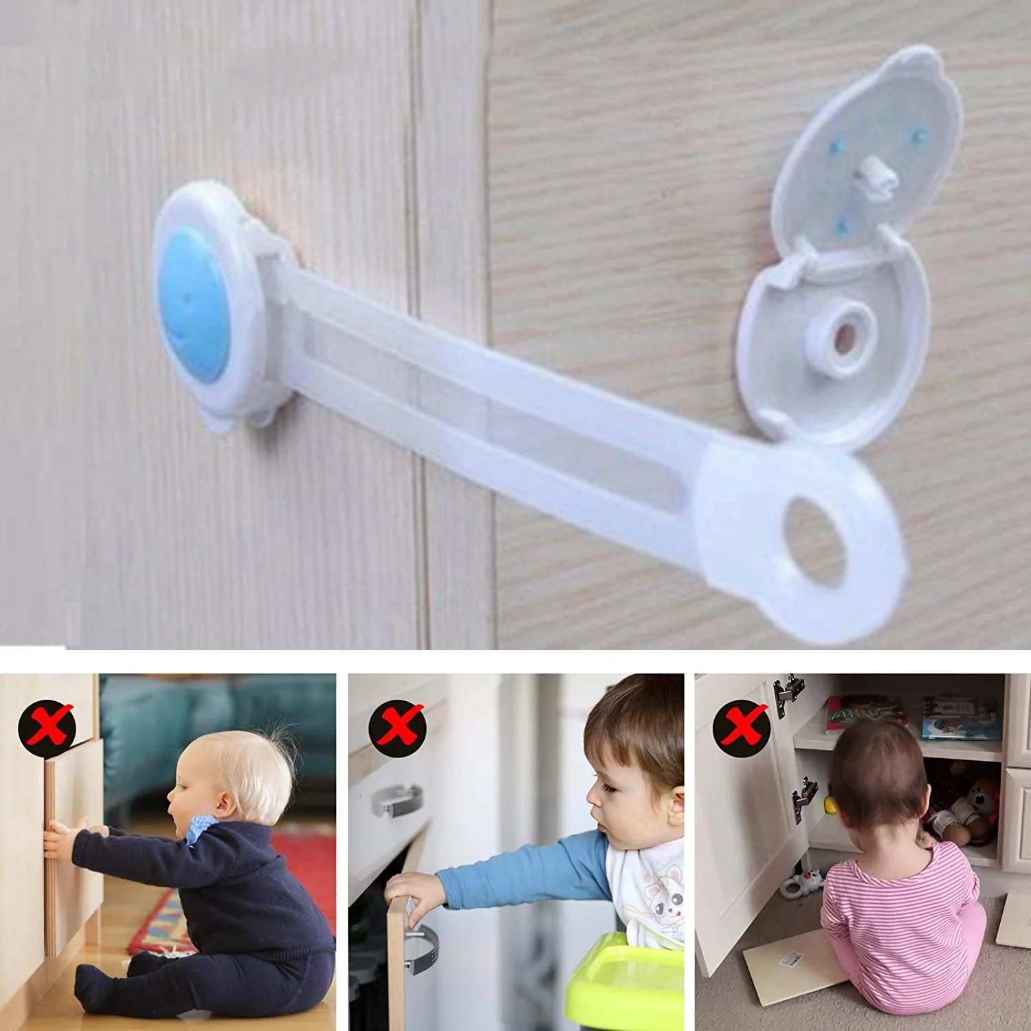 Baby Proofing Child Safety Strap Locks (1Pc Only) - Image 4