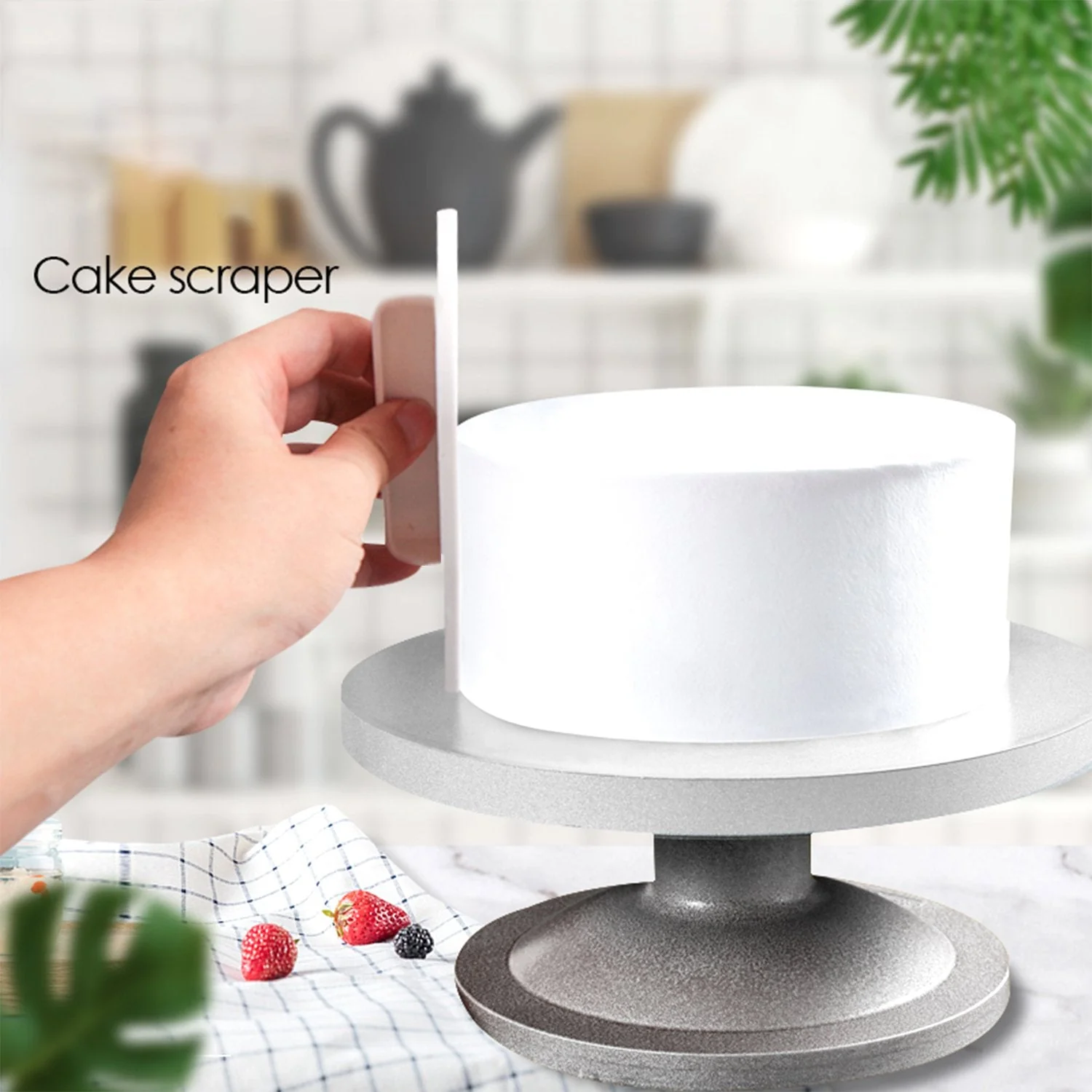 Plastic Cake Pastry Decorating Baking Icing Smoother - Image 7