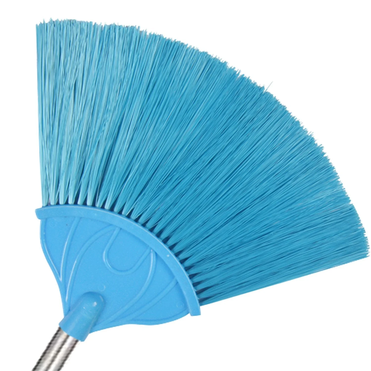 Broom with Long Stainless Steel Rod and Extendable Cobweb Cleaner Stick - Image 5