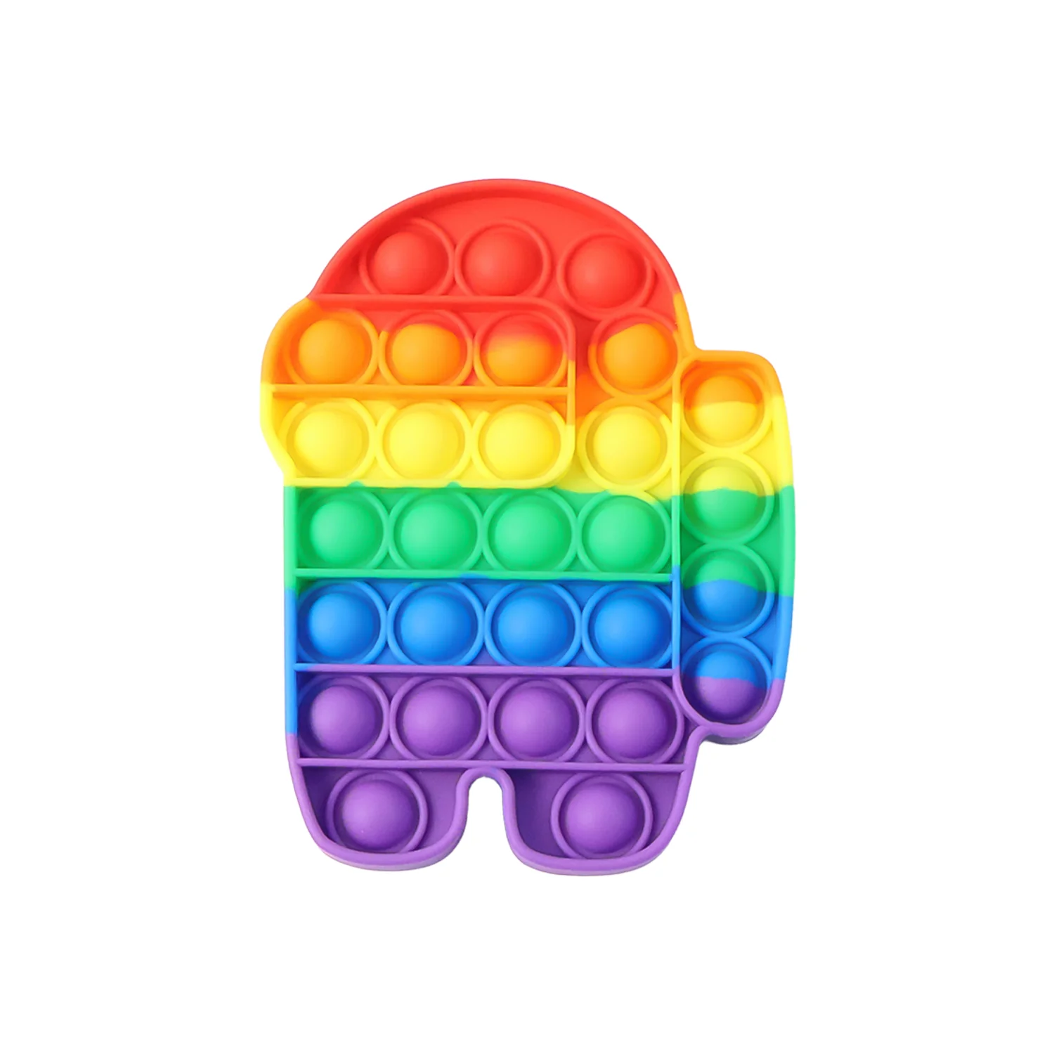 Premium Astronaut Silicone Pop It Fidget Toy (1 Pc) - Image 5