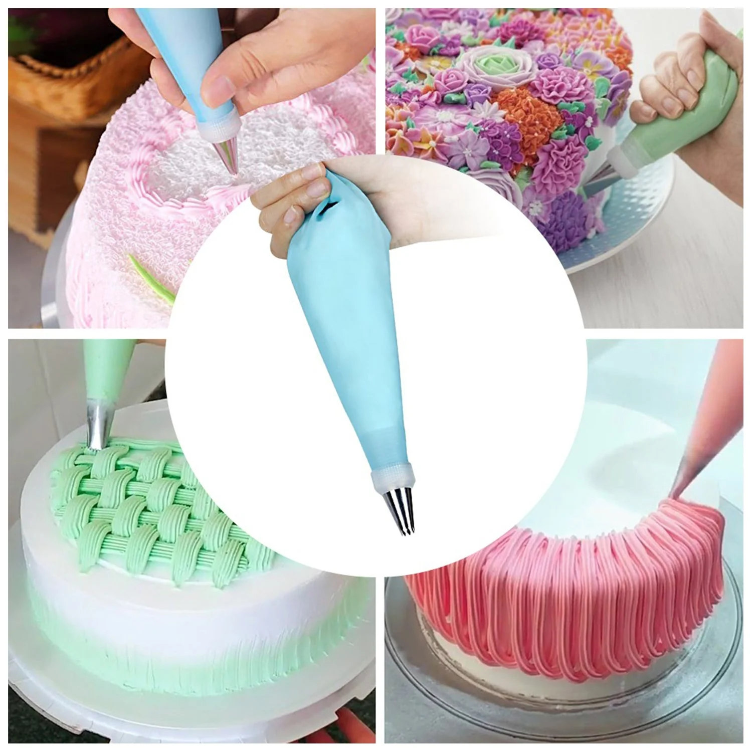 Cake Nozzle Set for Pastry Decorations (55-Piece) - Image 8