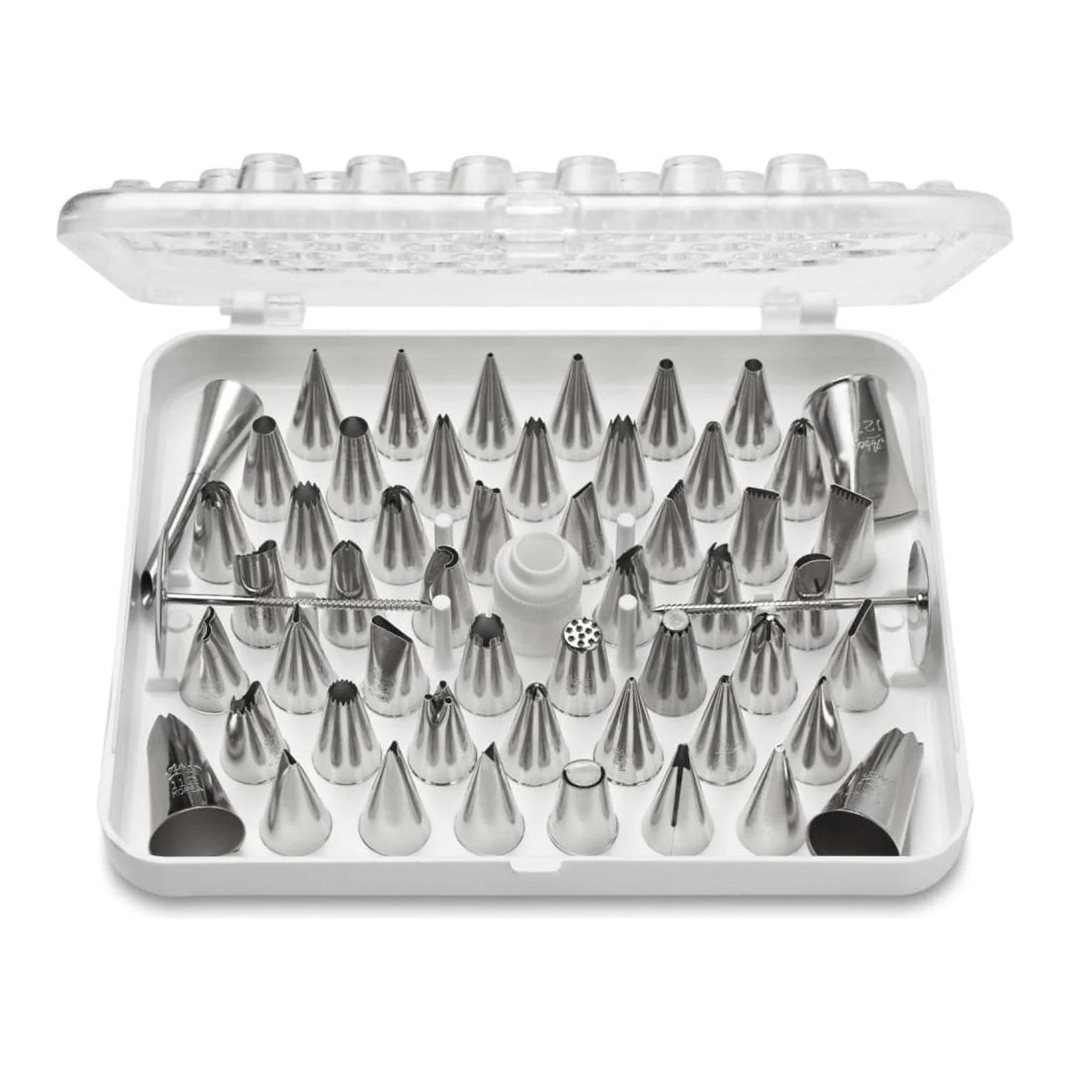 Cake Nozzle Set for Pastry Decorations (55-Piece) - Image 9