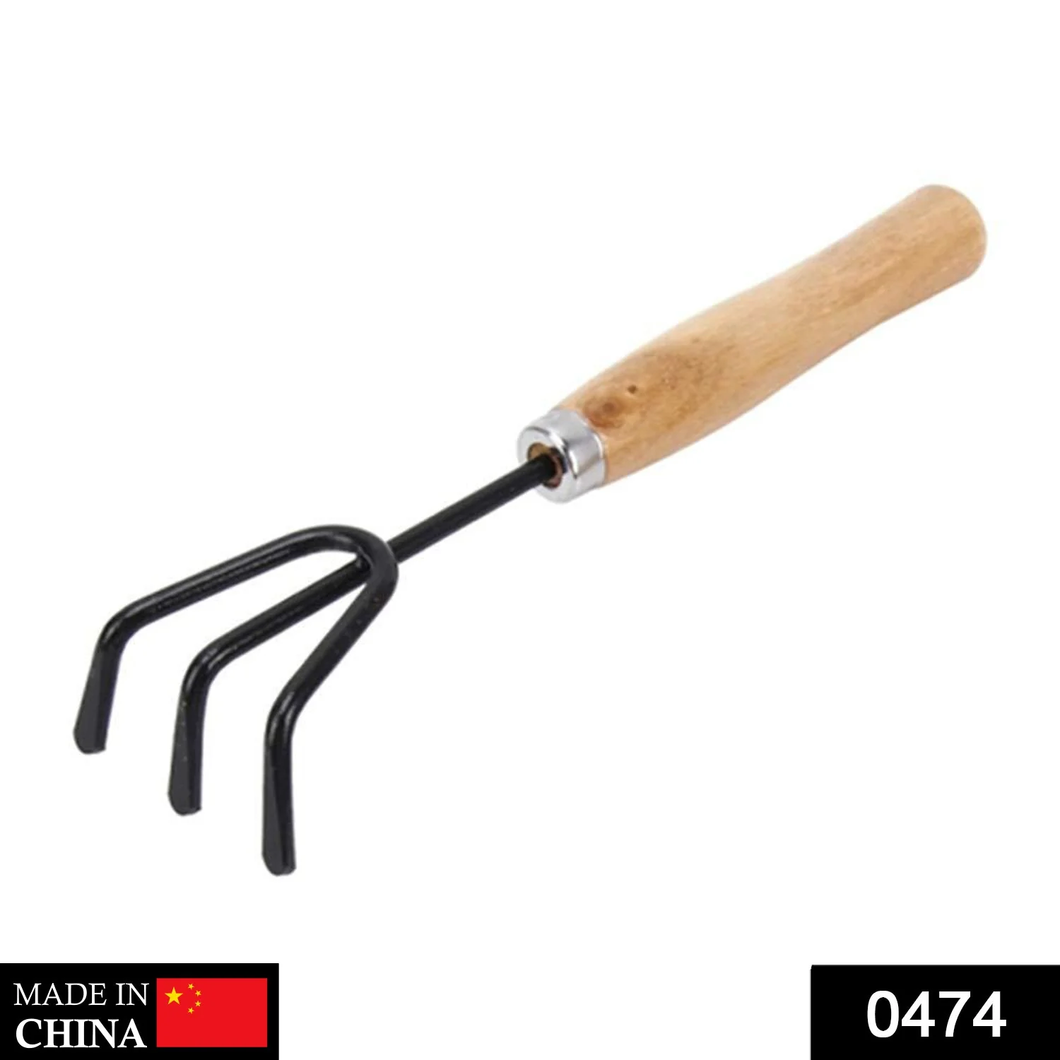Hand Cultivator (Steel, Black) - Image 2