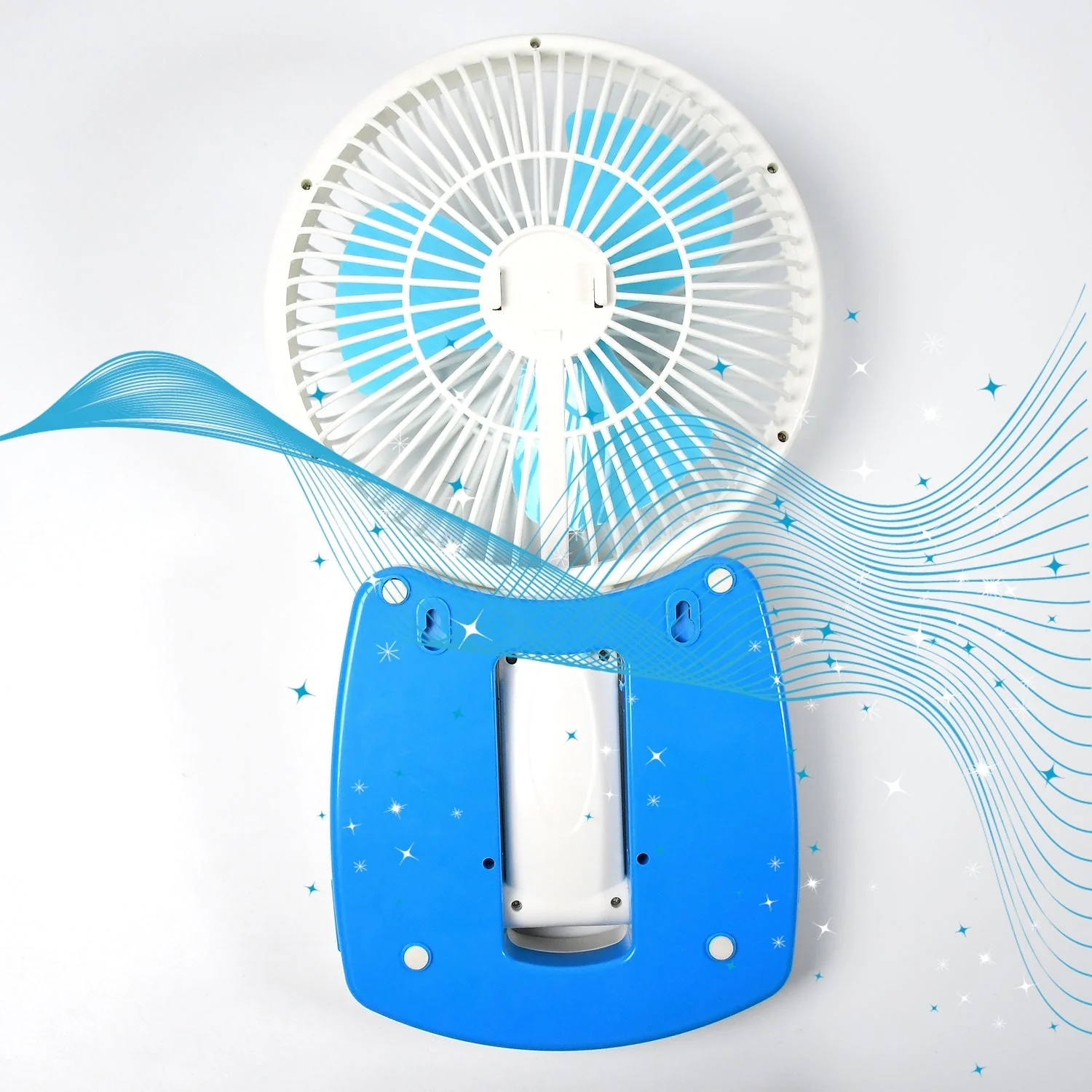 PORTABLE LED LIGHT WITH MINI FAN- YJ 5570 (Battery Not Include) - Image 6