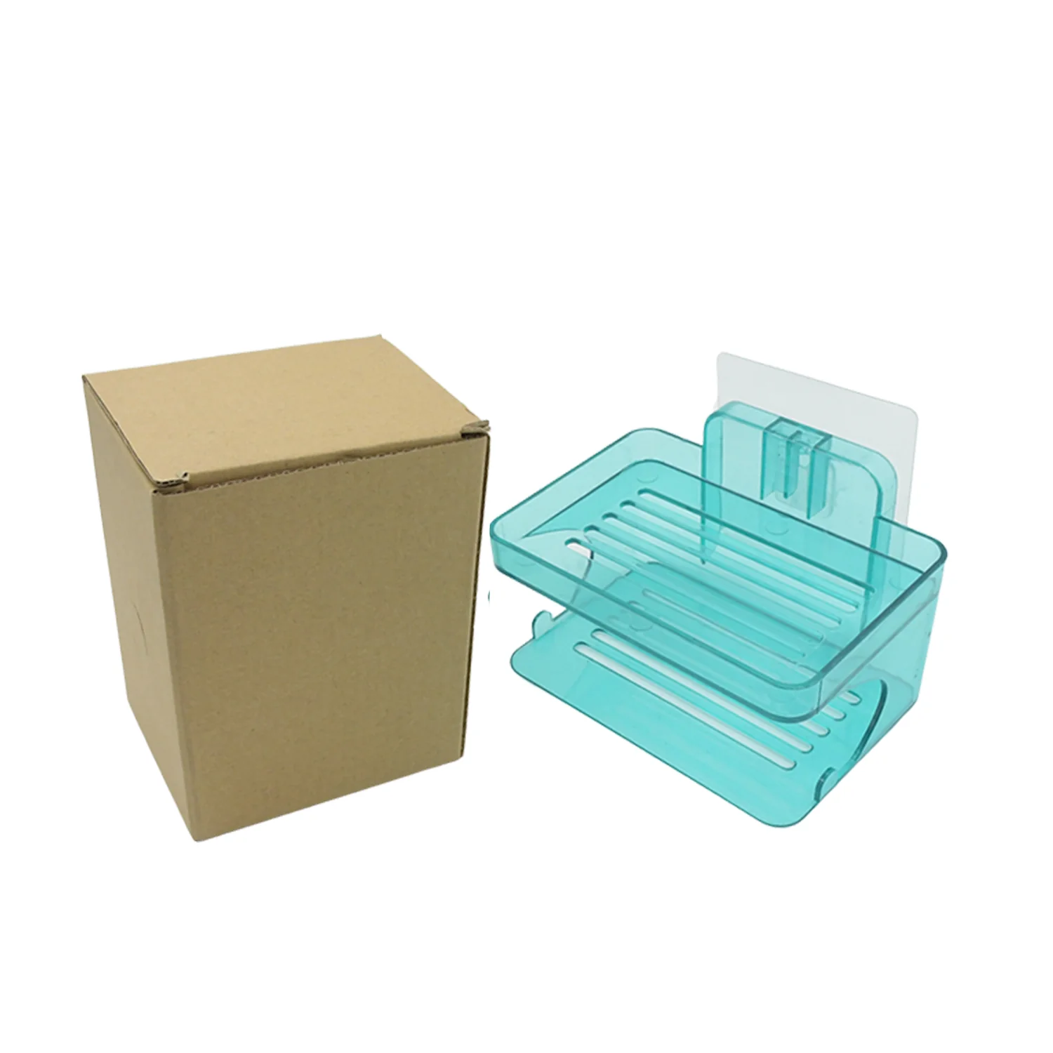 Wall Mounted 2 Layer Soap Holder with Hook (2 Layer 1 Pc) - Image 5