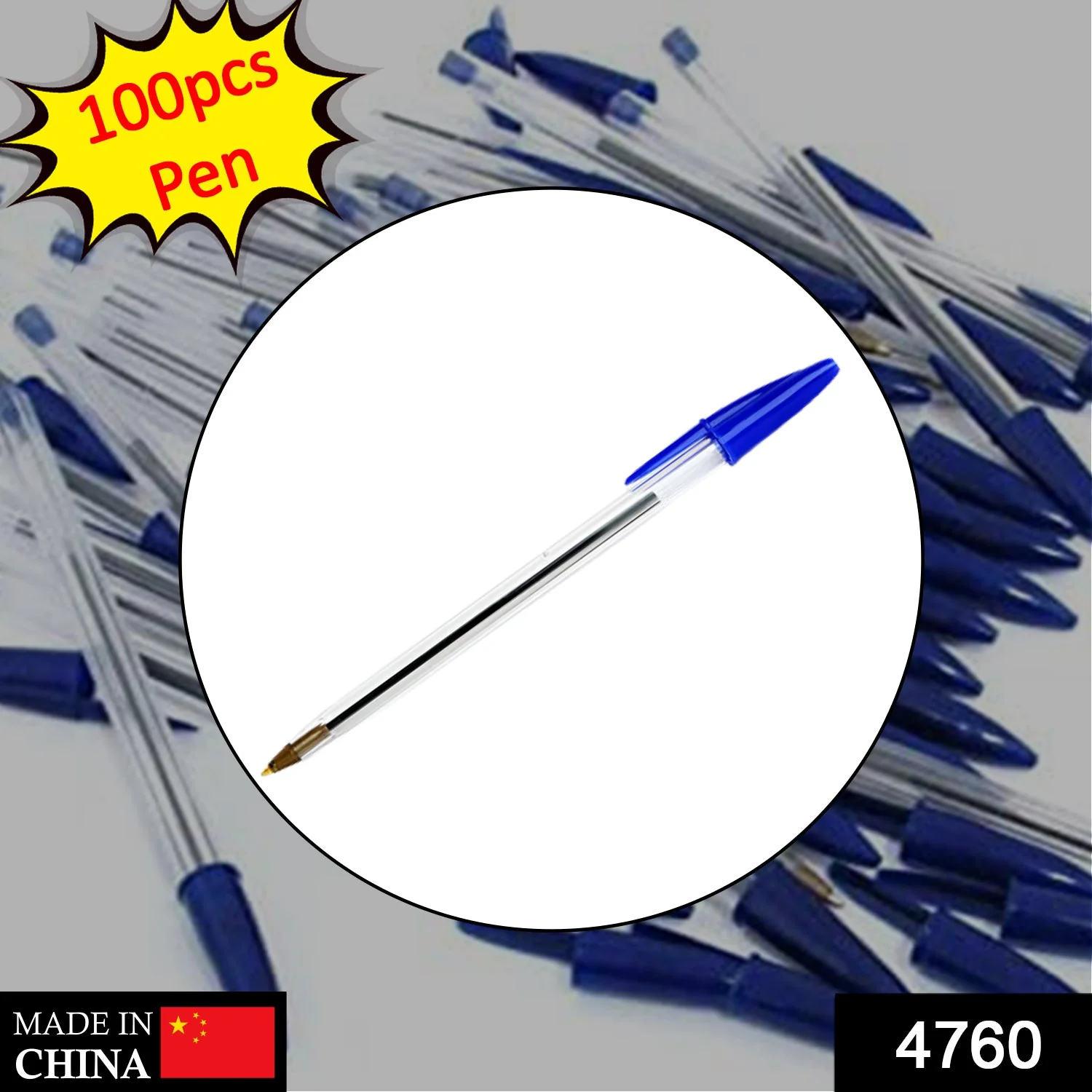 Comfort & Extra Smooth Writing Ball Pen (Pack of 100Pcs) - Image 2